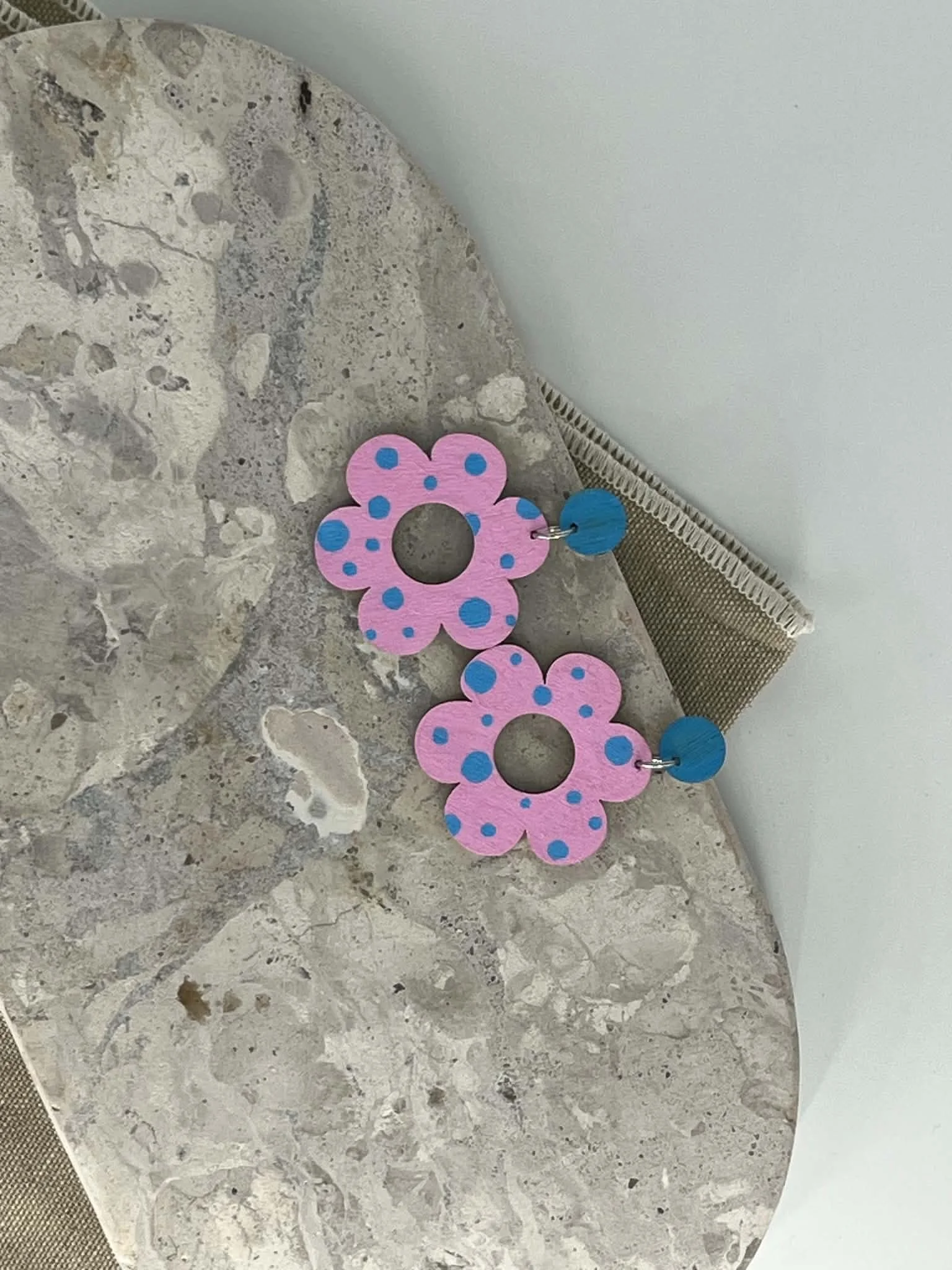 Flower Dangle Earring from our One Pair A Day Collection
