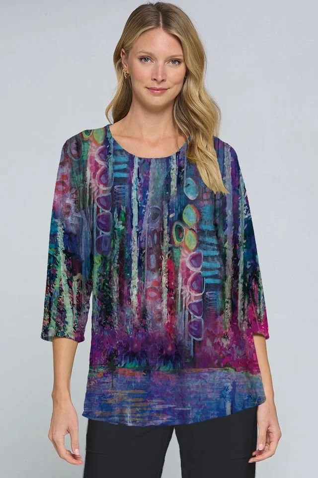 Et Lois Honey in Multi Abstract