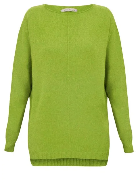 Maggie Seam Front Supersoft Jumper (Kiwi).jpeg