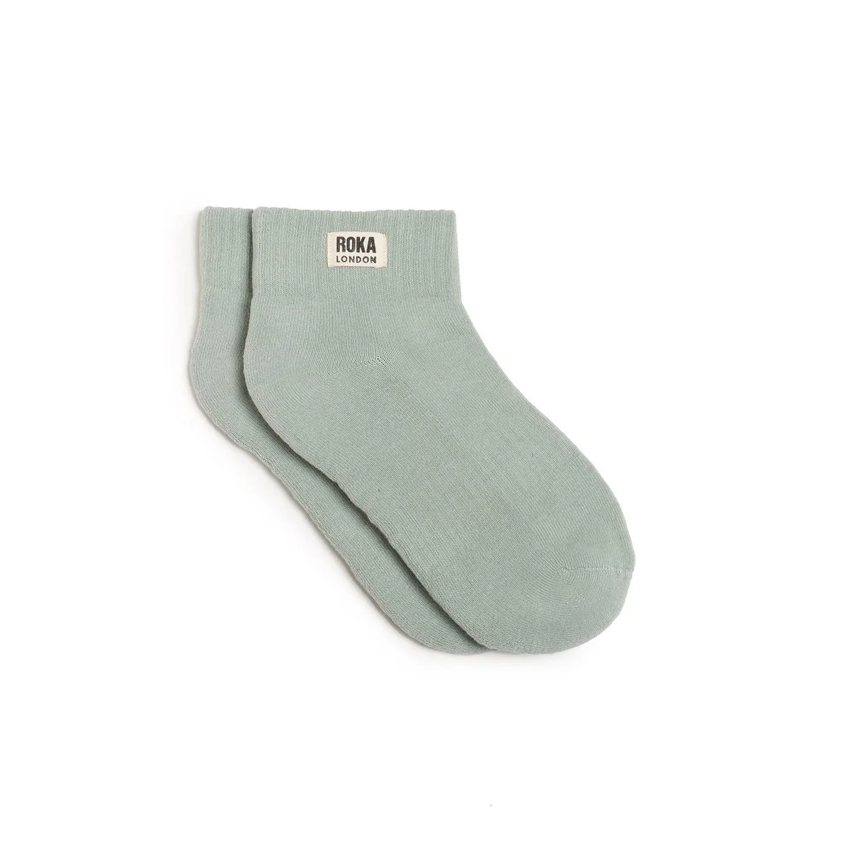 Roka Wembley ankle socks in Mist