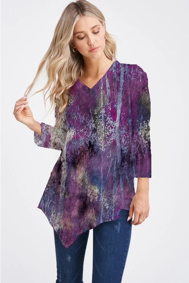 Et Lois Moon in Purple Skies