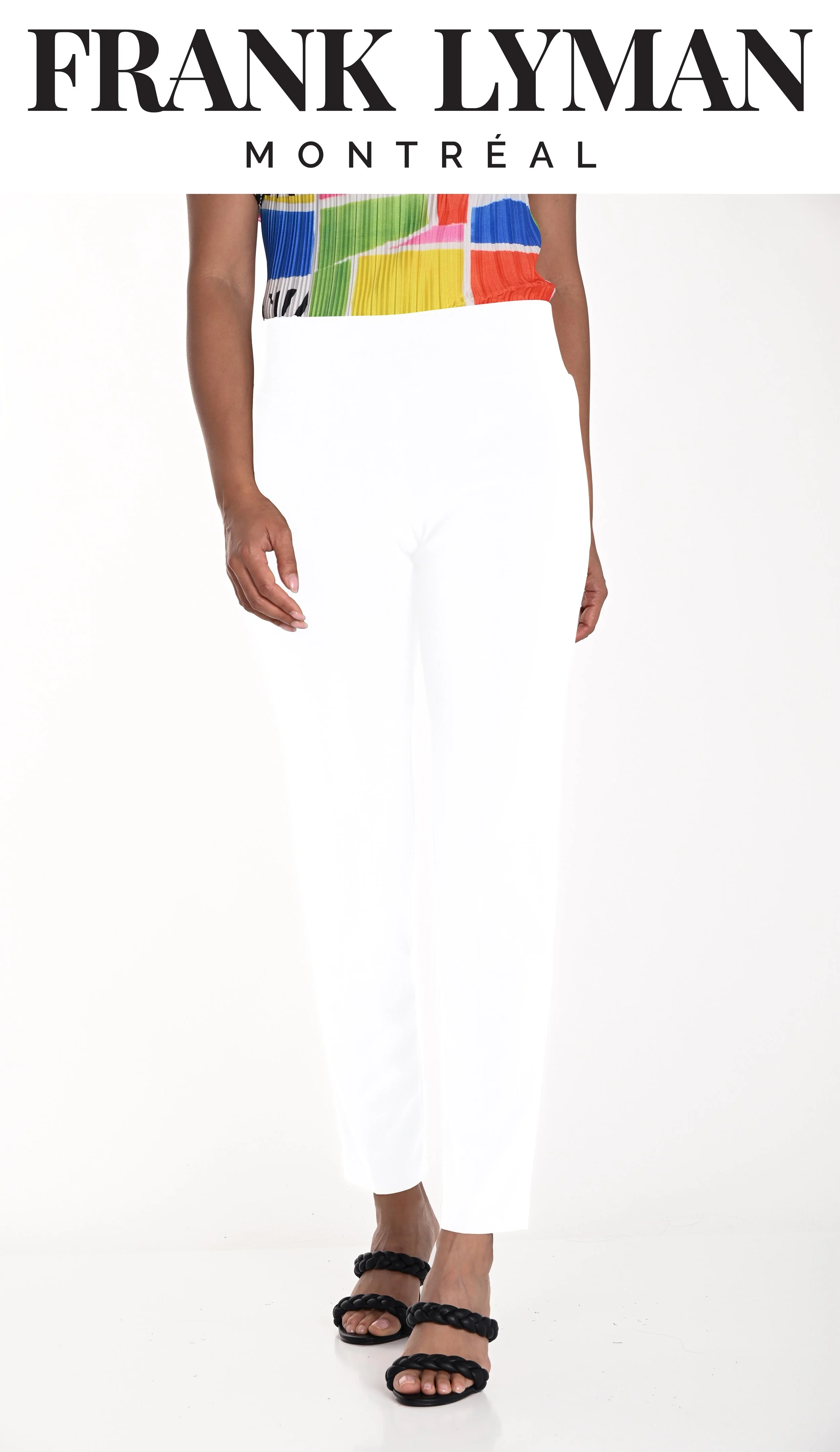 Frank Lyman Pant in White