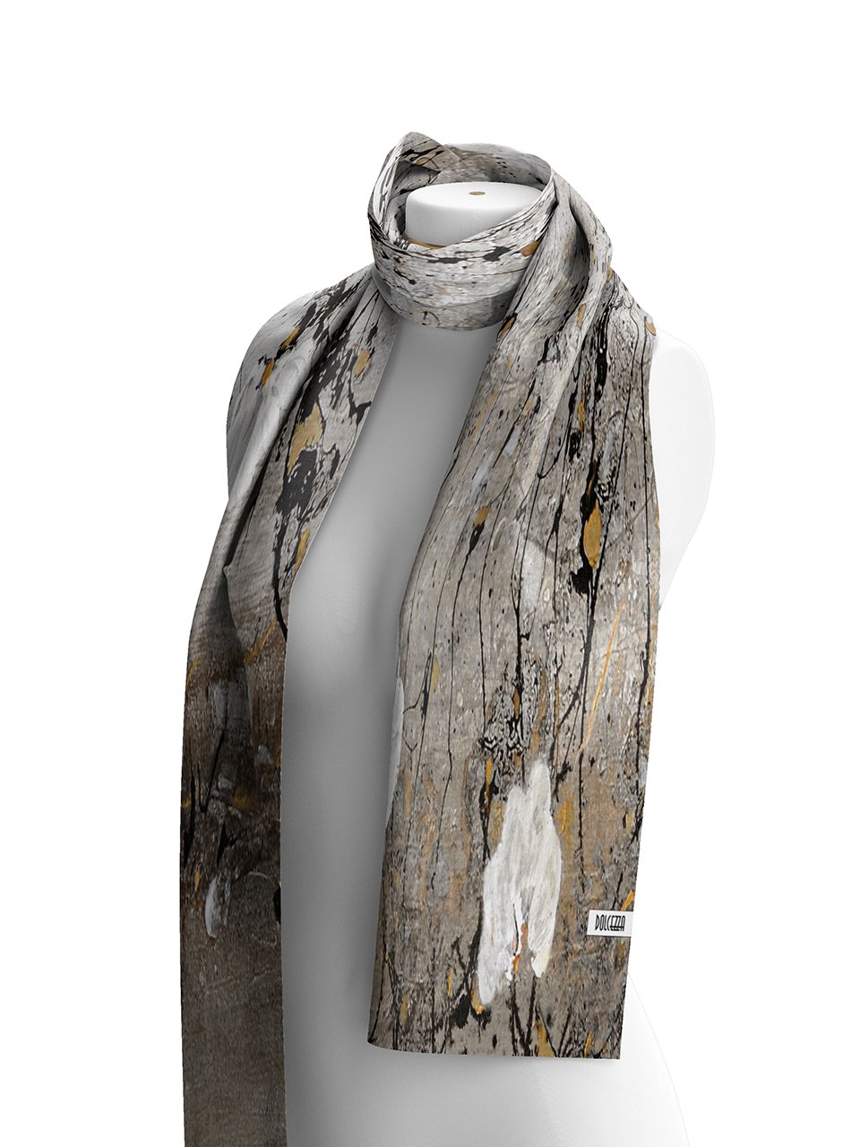 Dolcezza Scarf by Betina Levin in Brisa de Oro