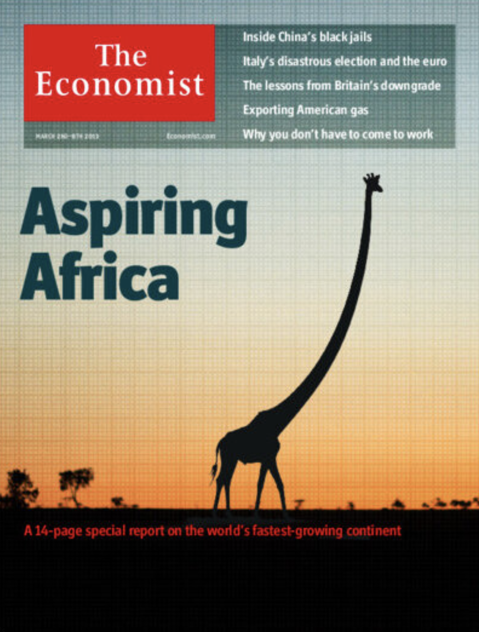 'Aspiring Africa’ 2013 - The Economist