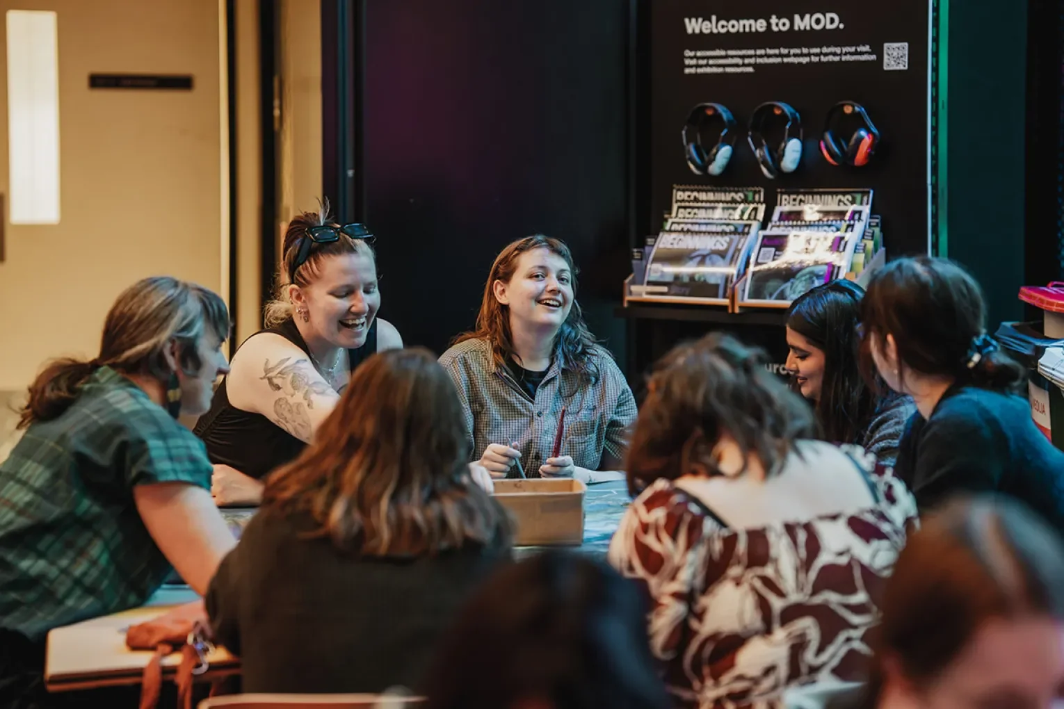 “It was great to take time out and get a connected perspective, making art not as individuals but contributing to the whole. We saw what was possible.” - Participant 