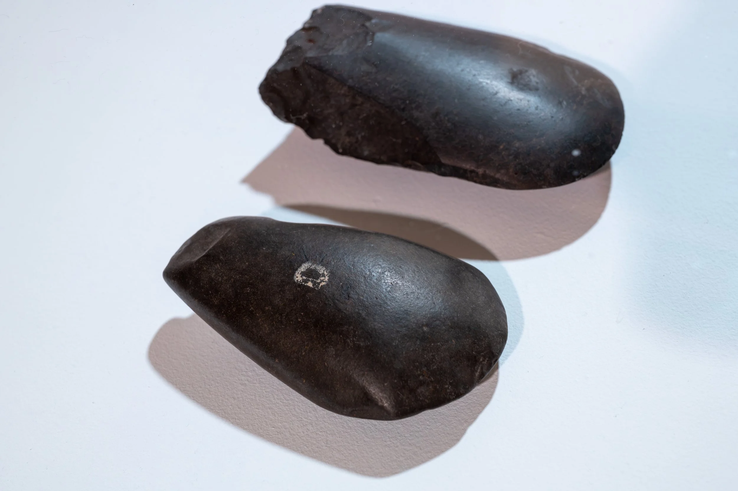 Artefacts from Beaghmore Stone Circles and Alignments, Co. Tyrone. On loan from collections at National Museums NI. Photo: Paola Bernardelli. 