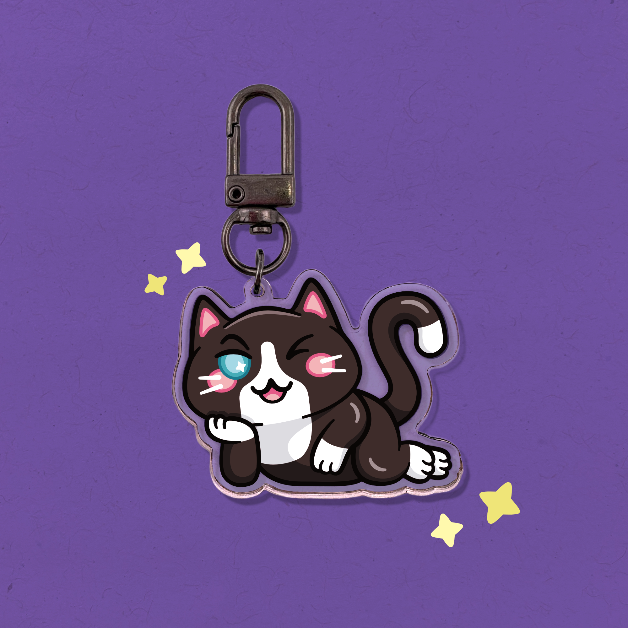 Tuxedo Keychain