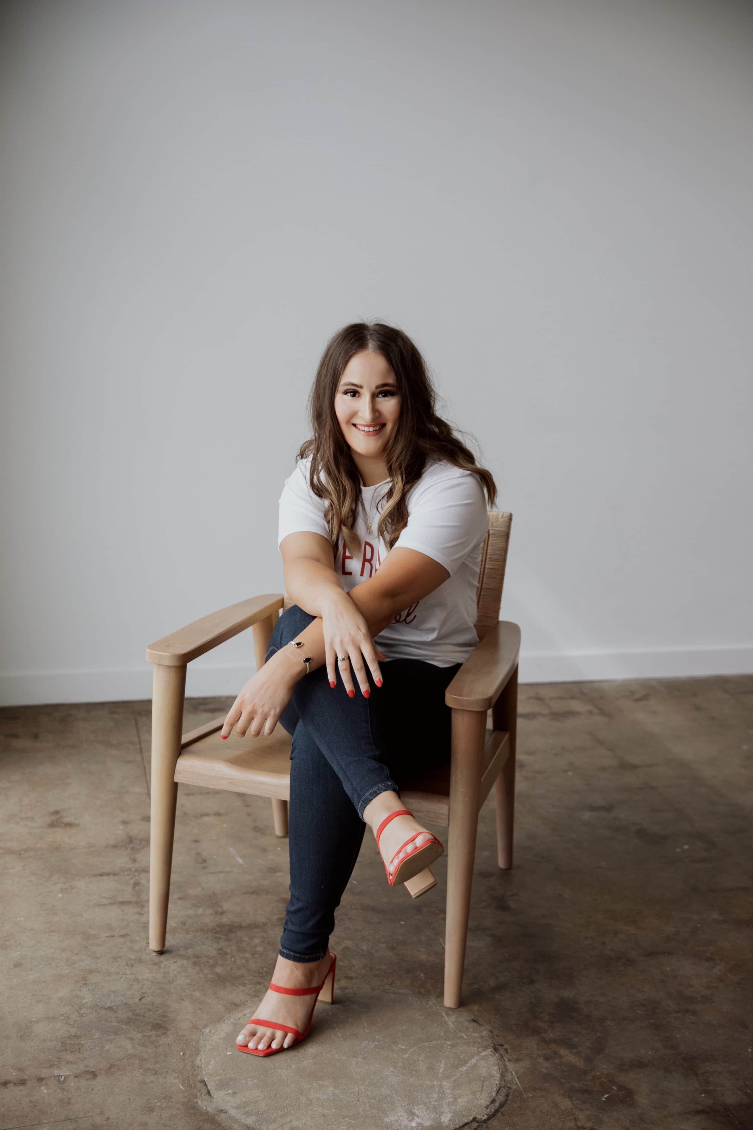 Sport psychologist and therapist sitting in chair helping clients and athletes