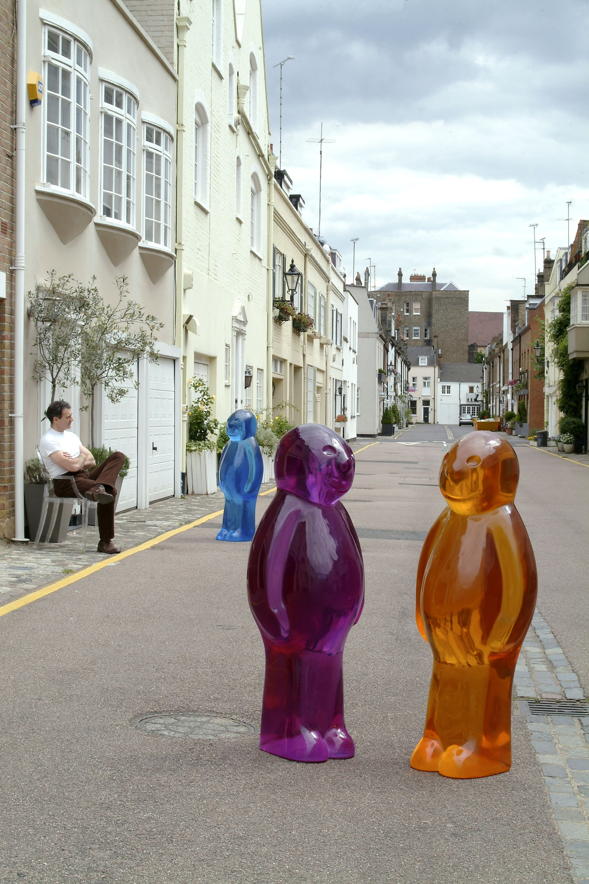 Large Jelly Babies in Street .jpg