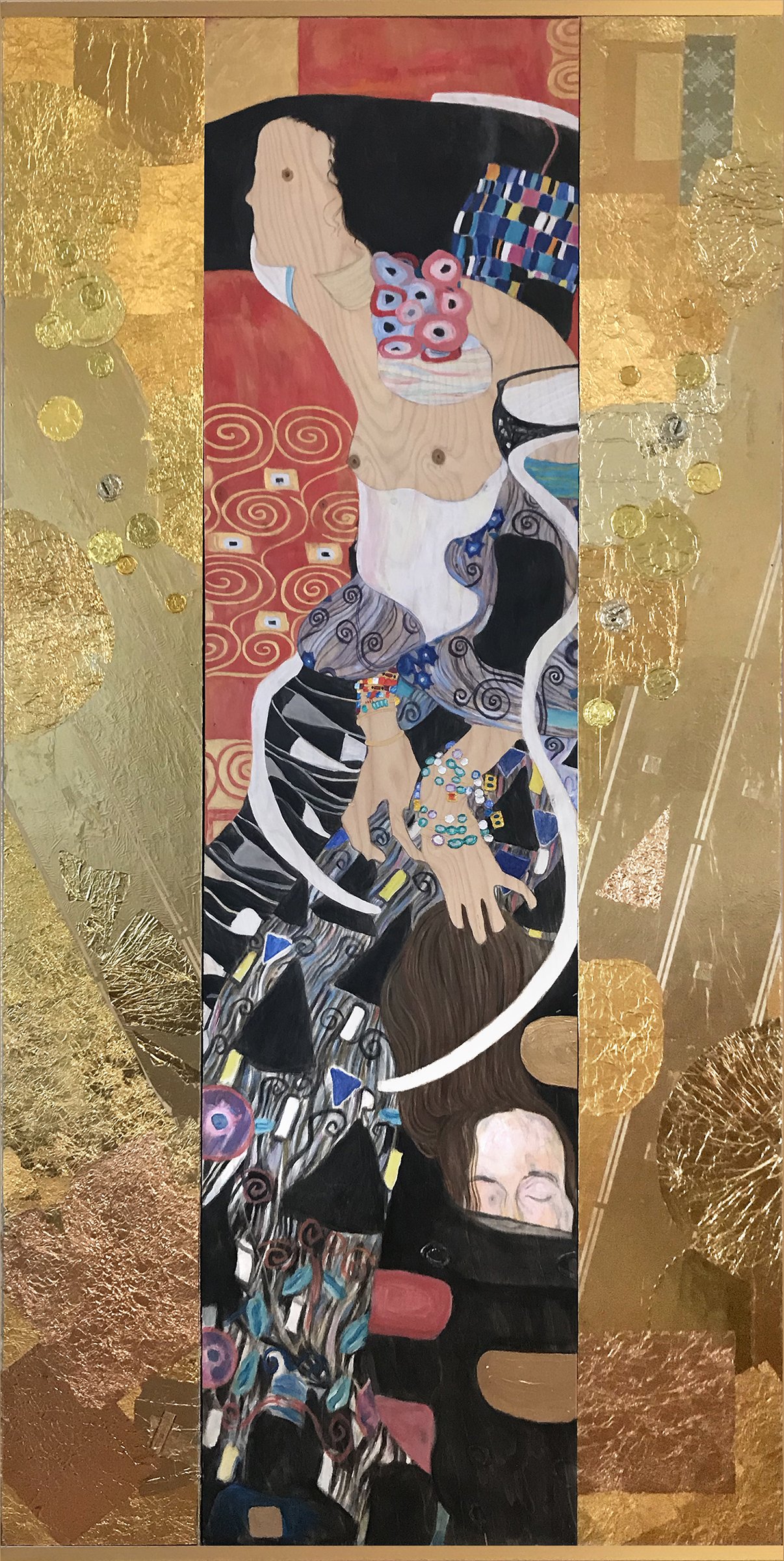 LCharters_From The Missing Women Series, Klimt's Judith ll Muse.jpg