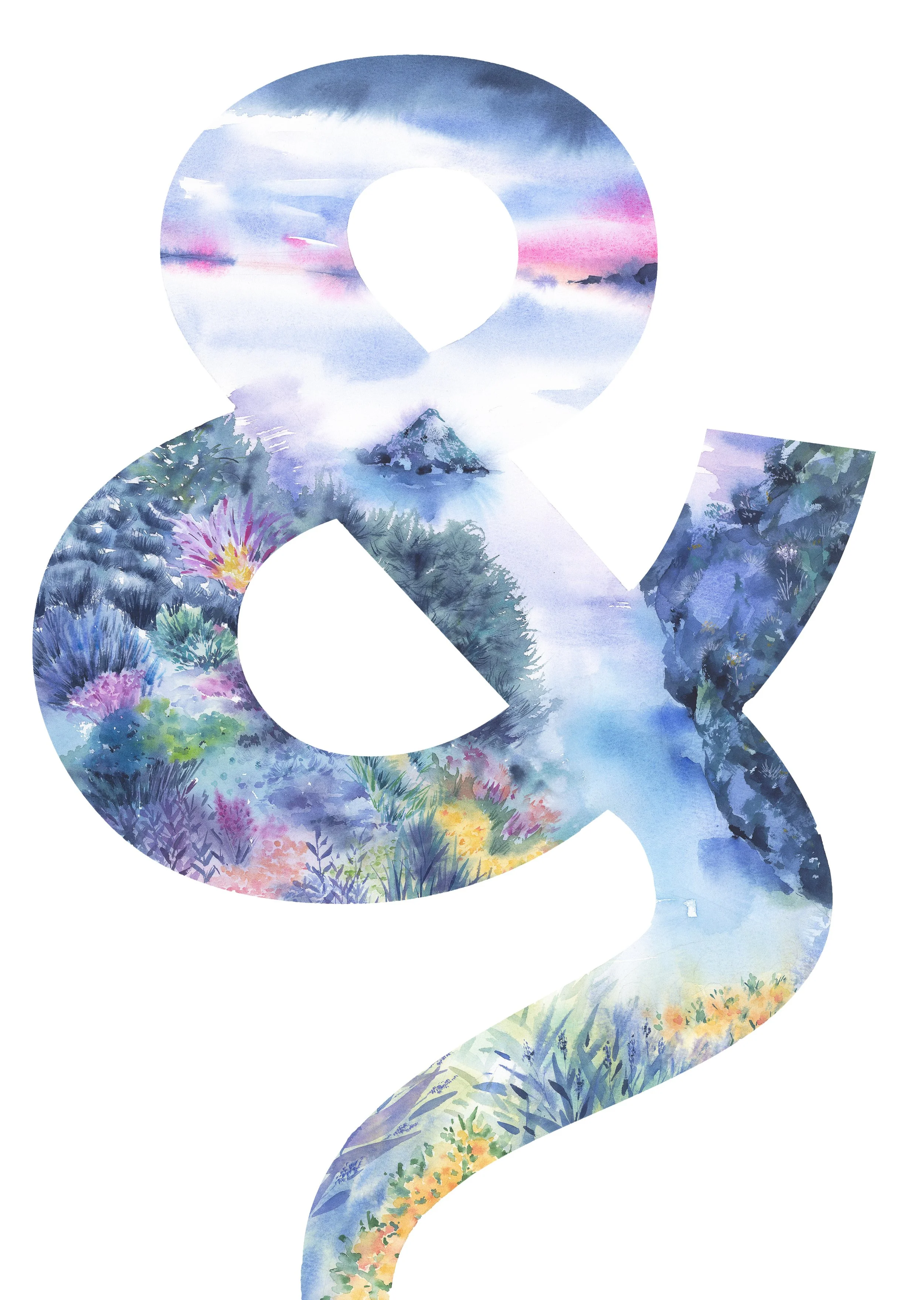 Geometric Scenery 007-&, 觀者與靜謐之地的連結, 一如字母語意,兩者都是不可或缺的關係。.jpg