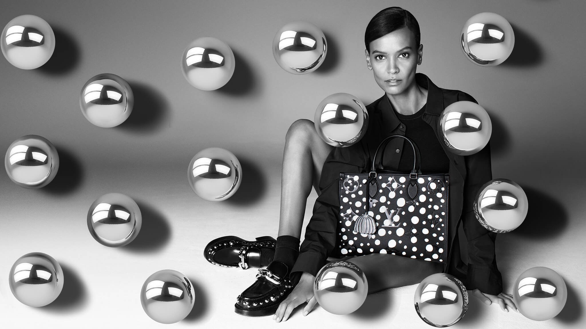 Yayoi Kusama's Iconic Infinity Dots Take Over Louis Vuitton's