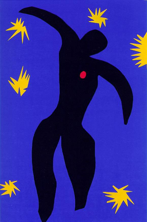 Henri Matisse, Icarus, Jazz Series, 1943  