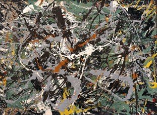 Jackson Pollock, Green Silver, 1949