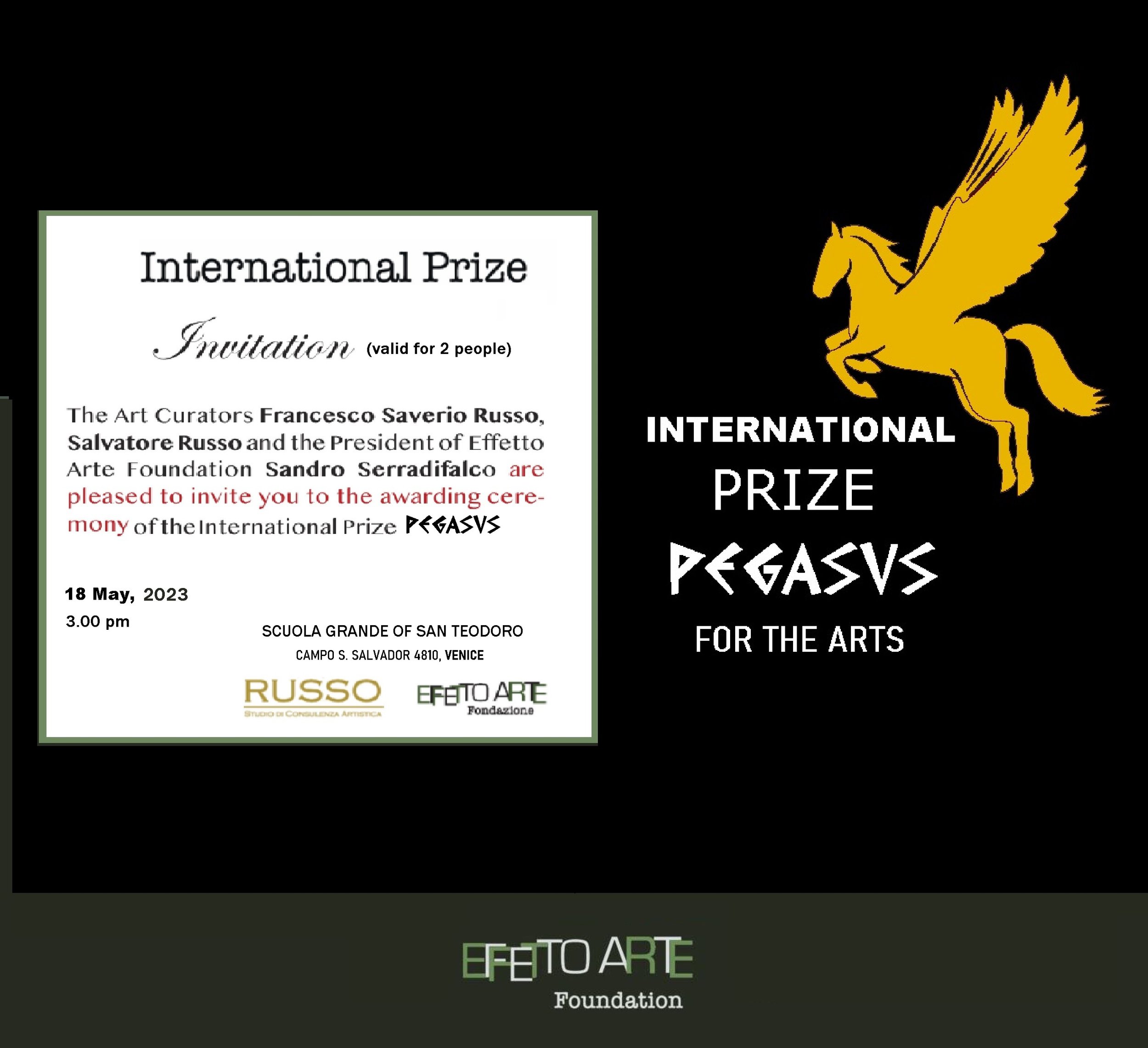 Official Invitation International Prize PEGASUS in Venice.JPG