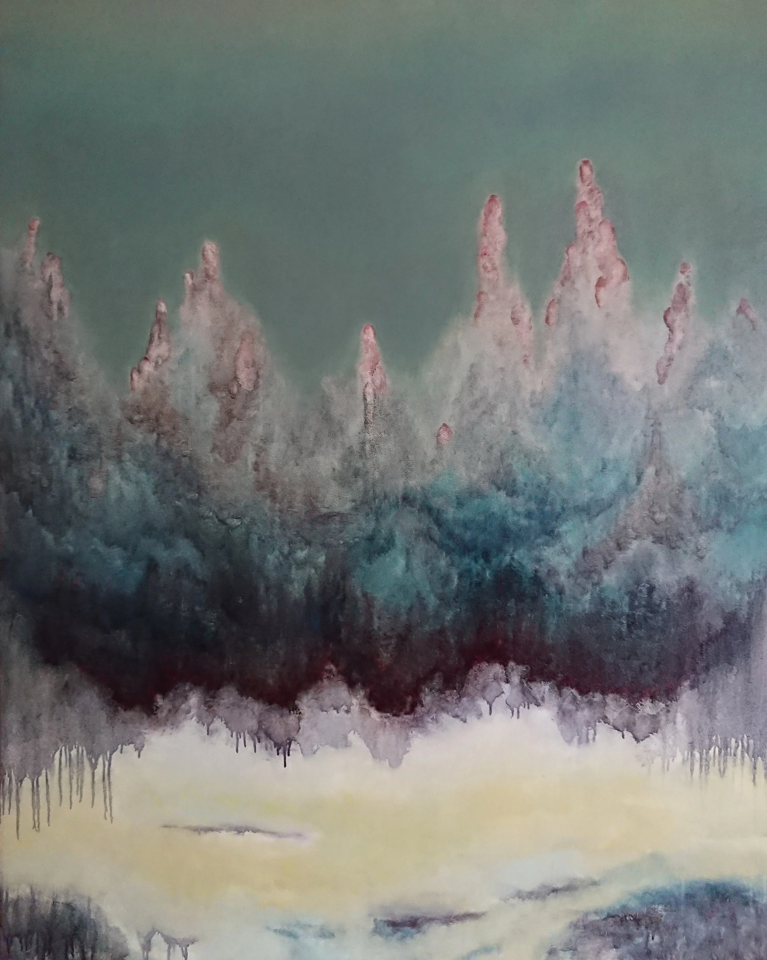 "Volatile", oil on canvas, 120 x 150 cm