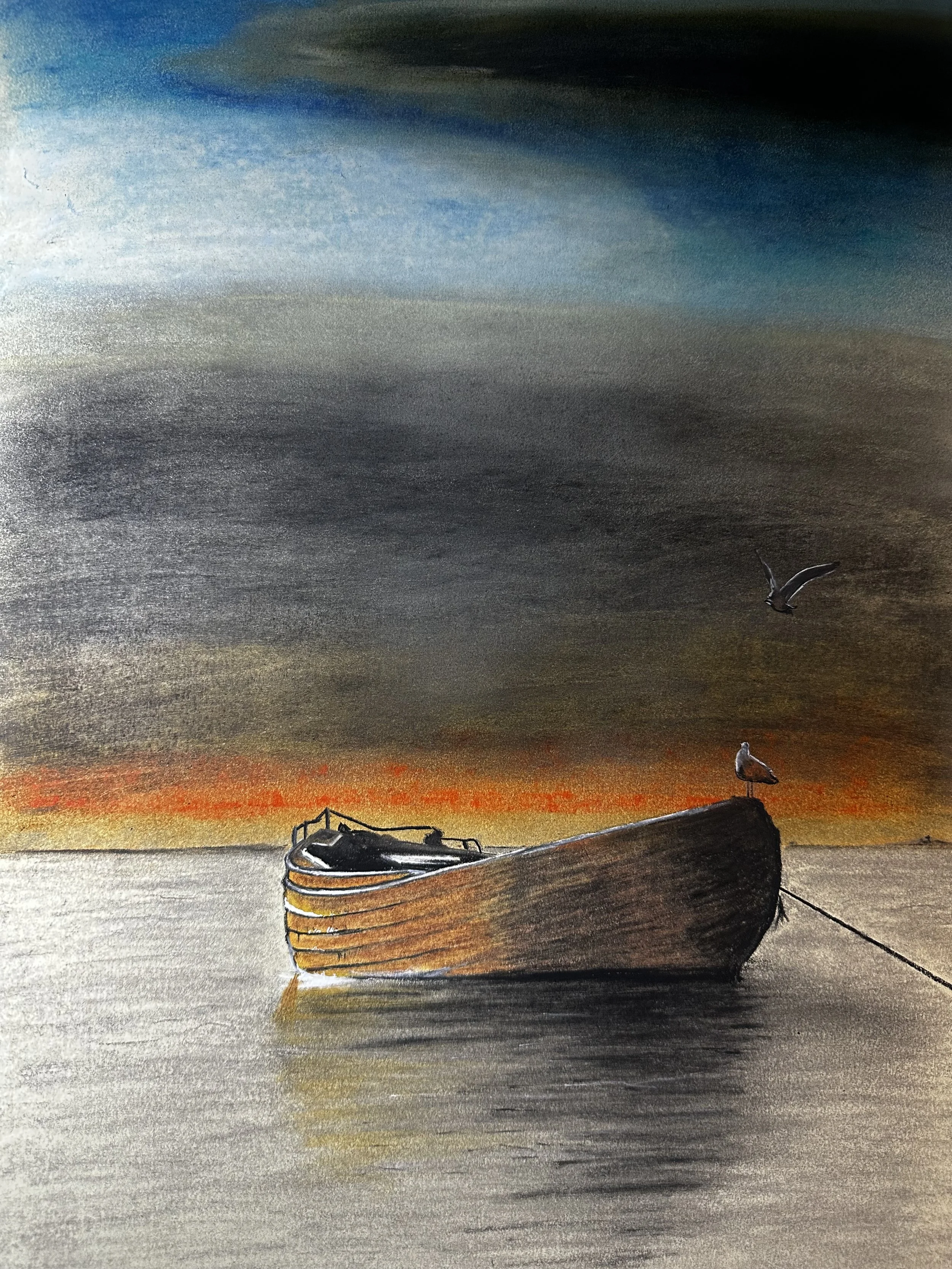 Lonely boat