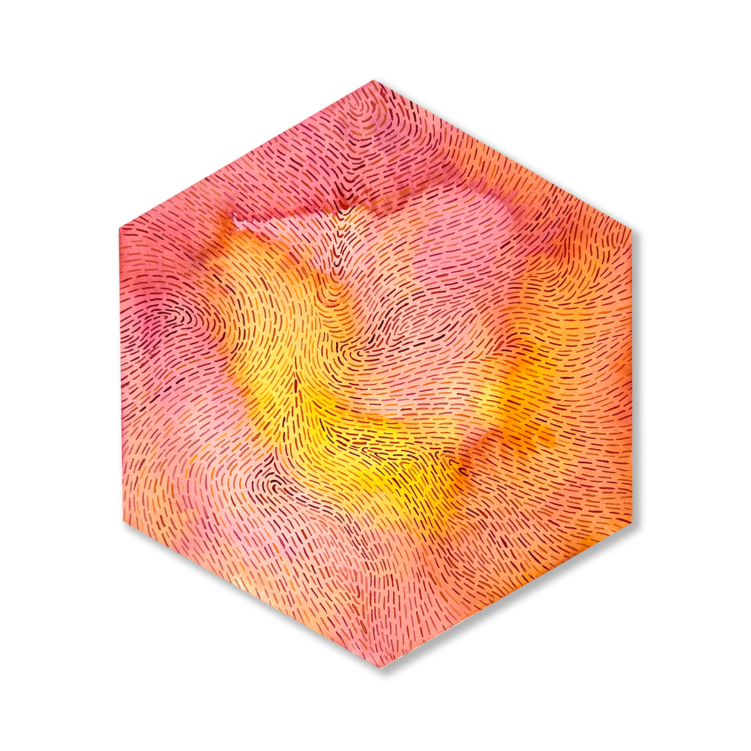 Strawberry Fields Series, Hexagon 1