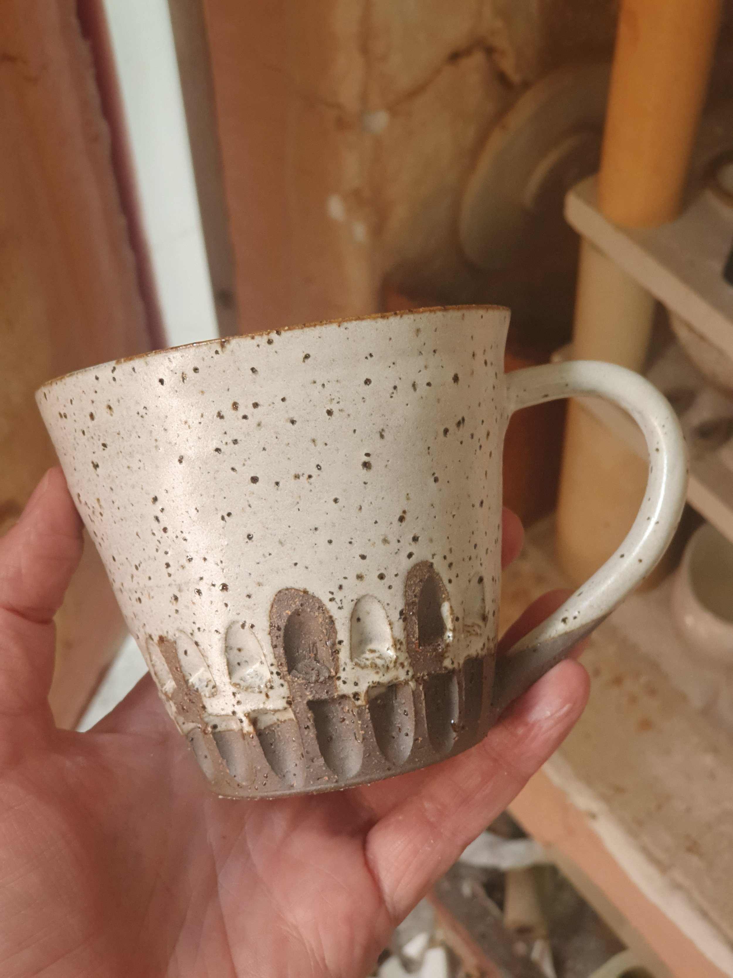  Mug, fresh from the kiln