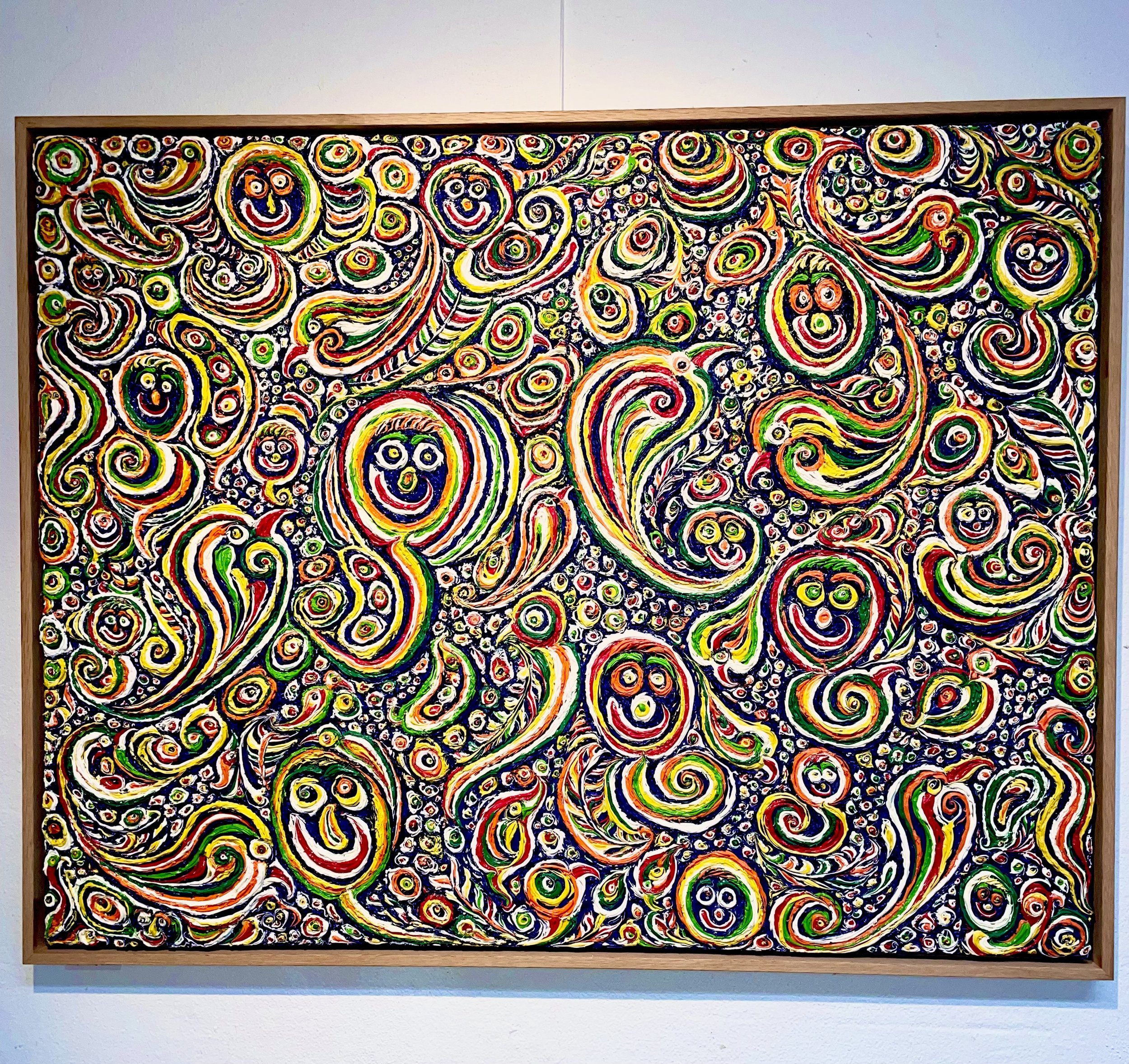 Happy day Oil on canvas 90/70cm 2024