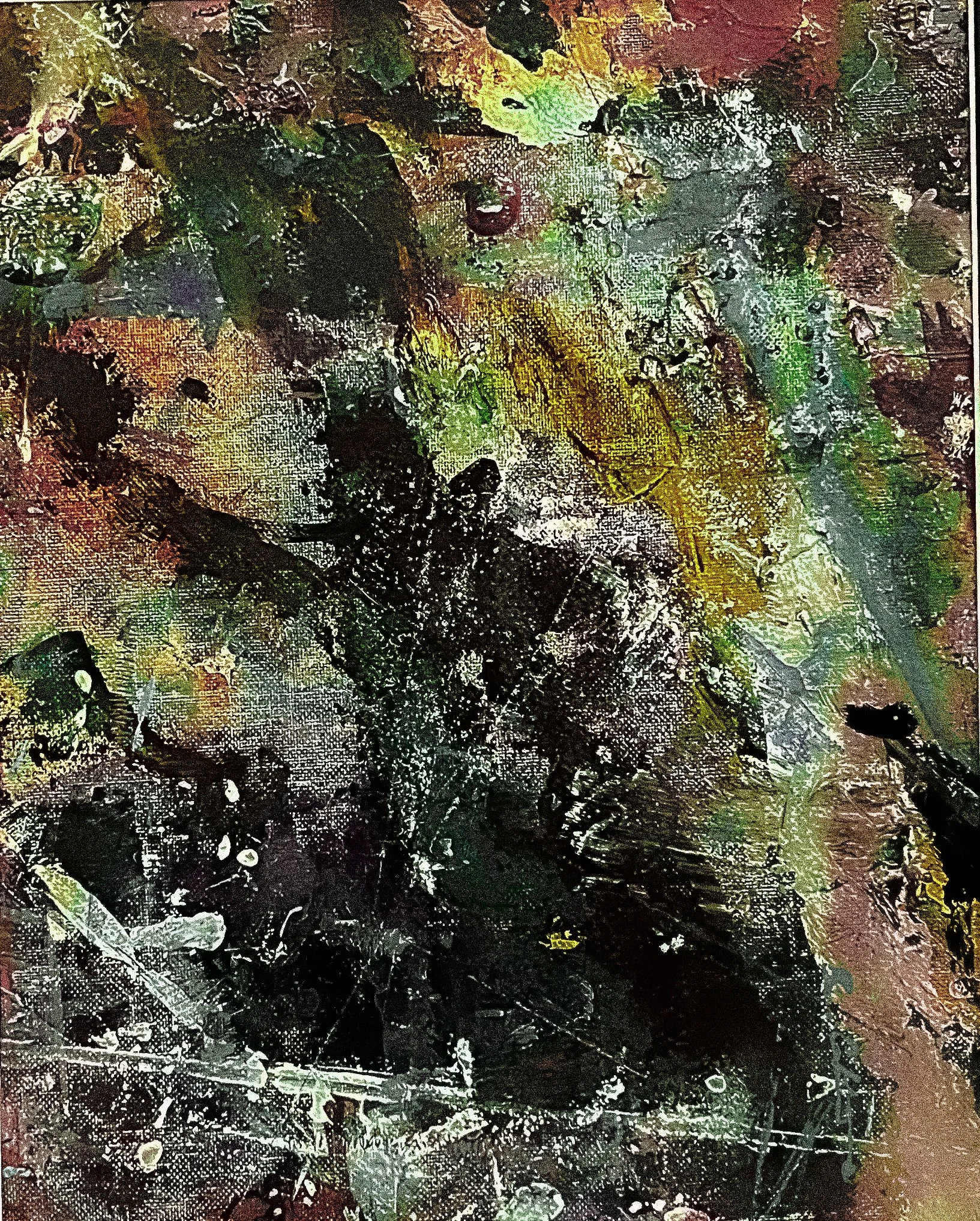  Black Dress Abstract