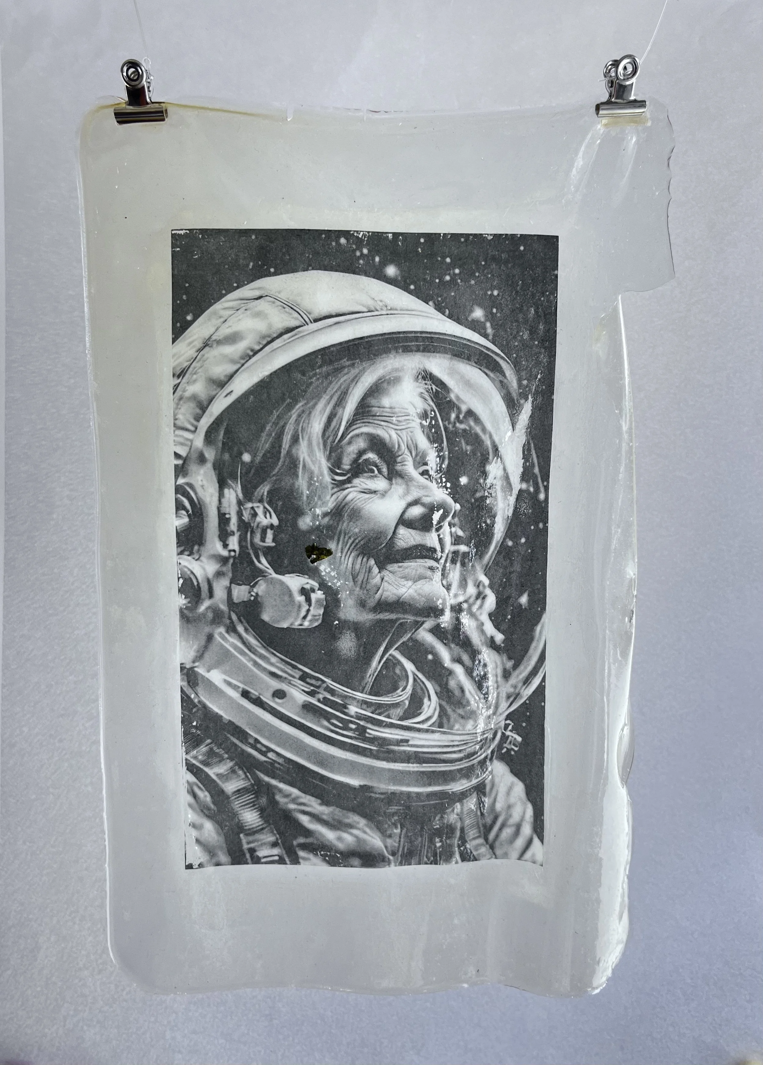 Senior Astronaut (Bioplastic Panel)