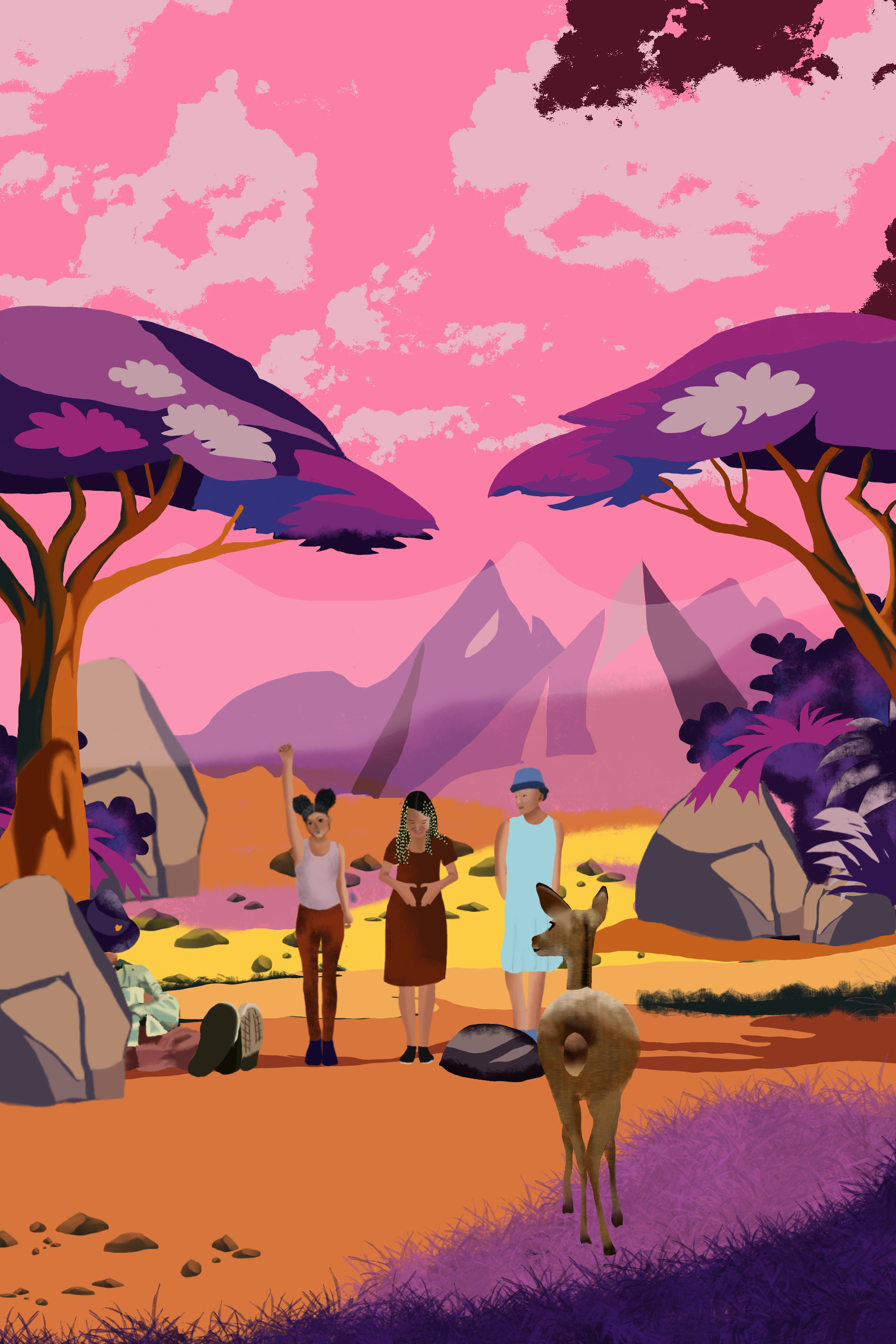 Book 1 YA Illustration