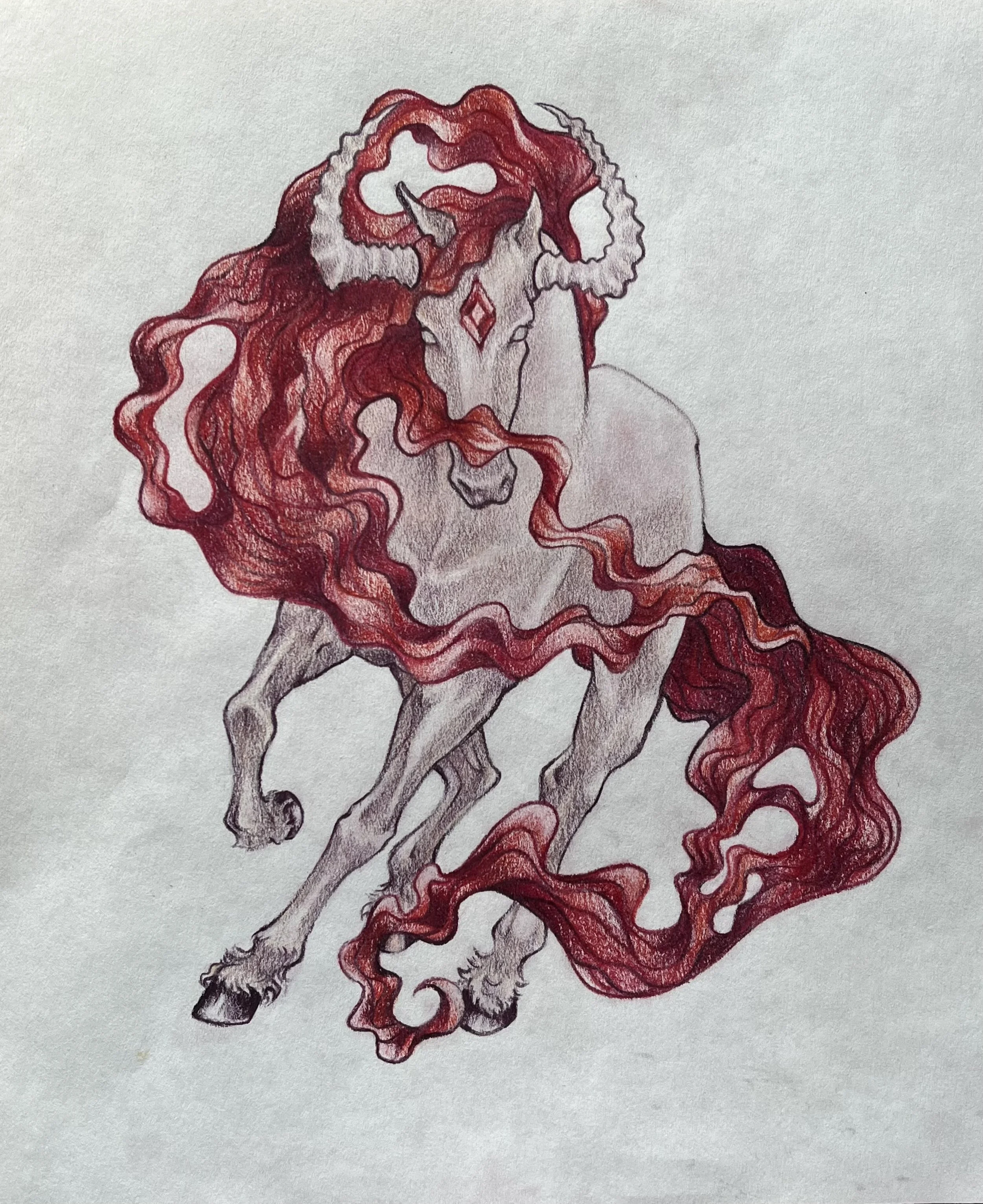 Ruby Horse