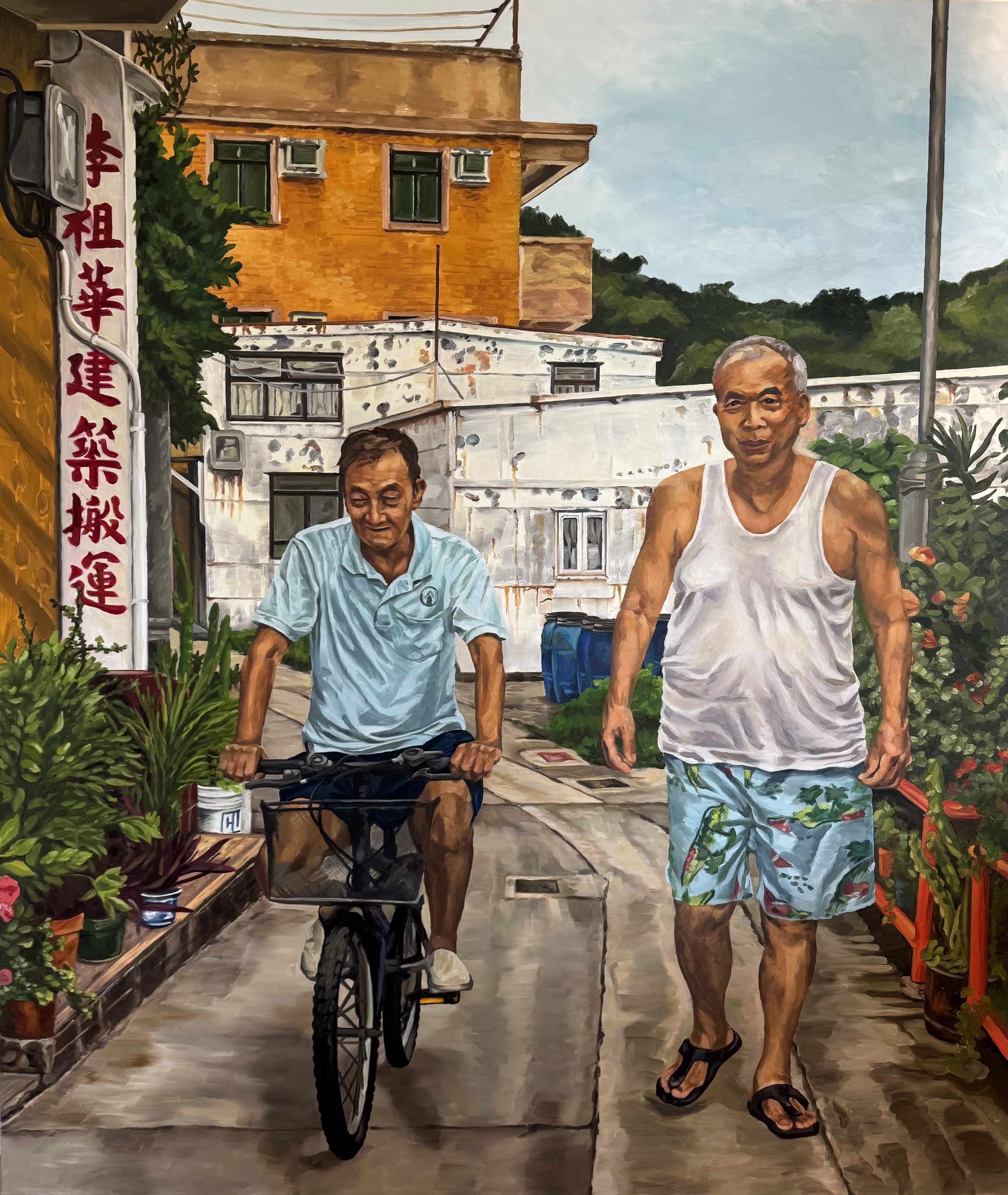  Men at Tai O Fishing Village
