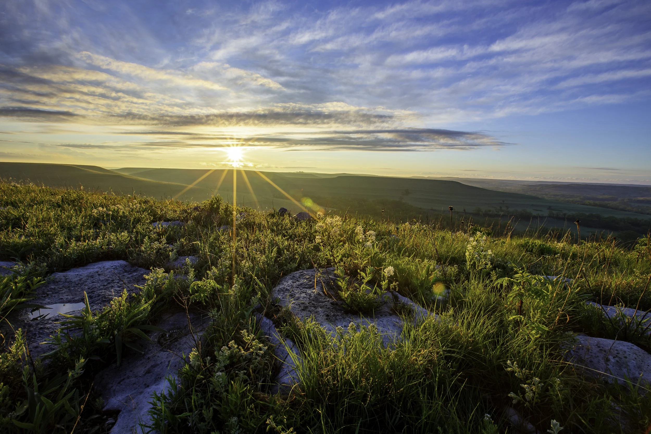 Konza Prairie Sunrise