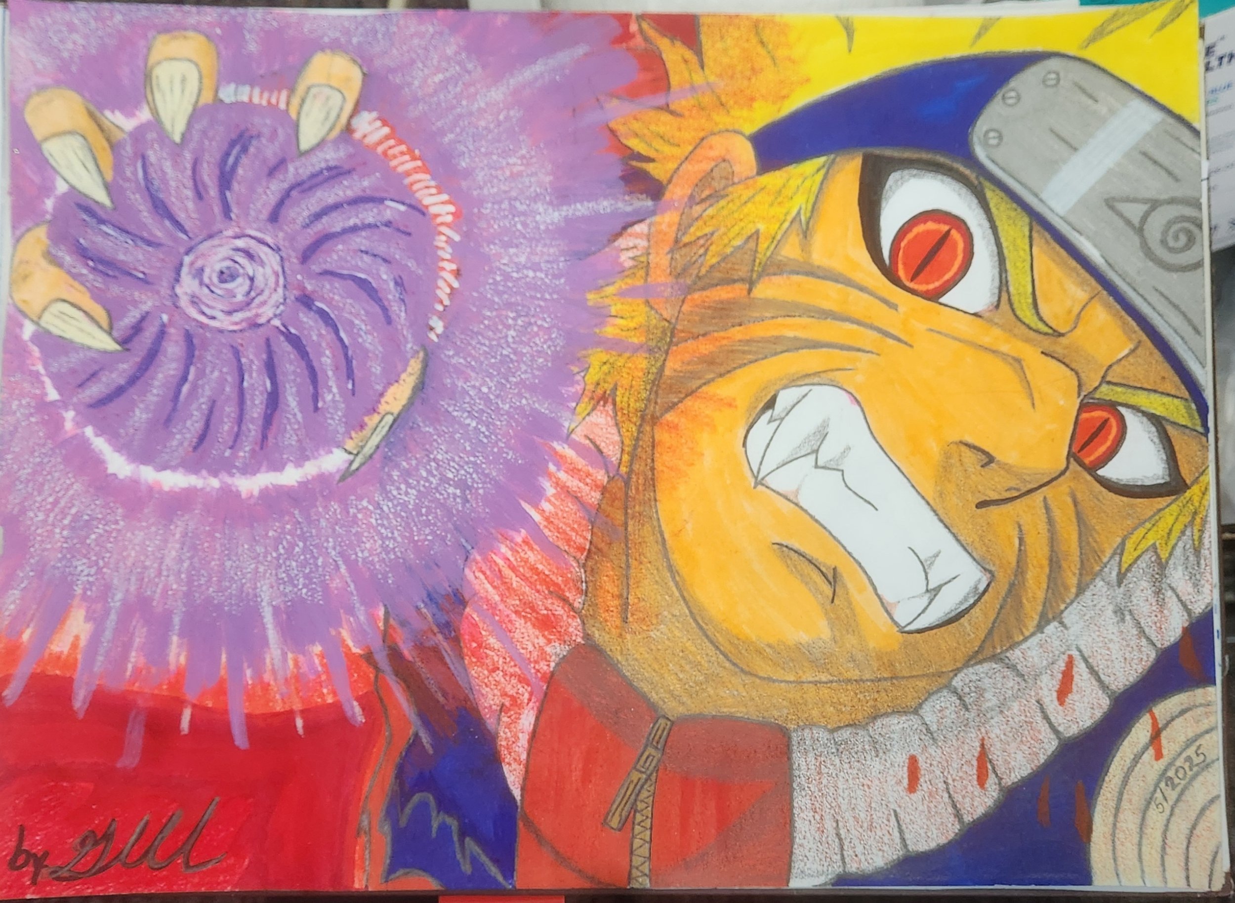  Naruto Ninetails form