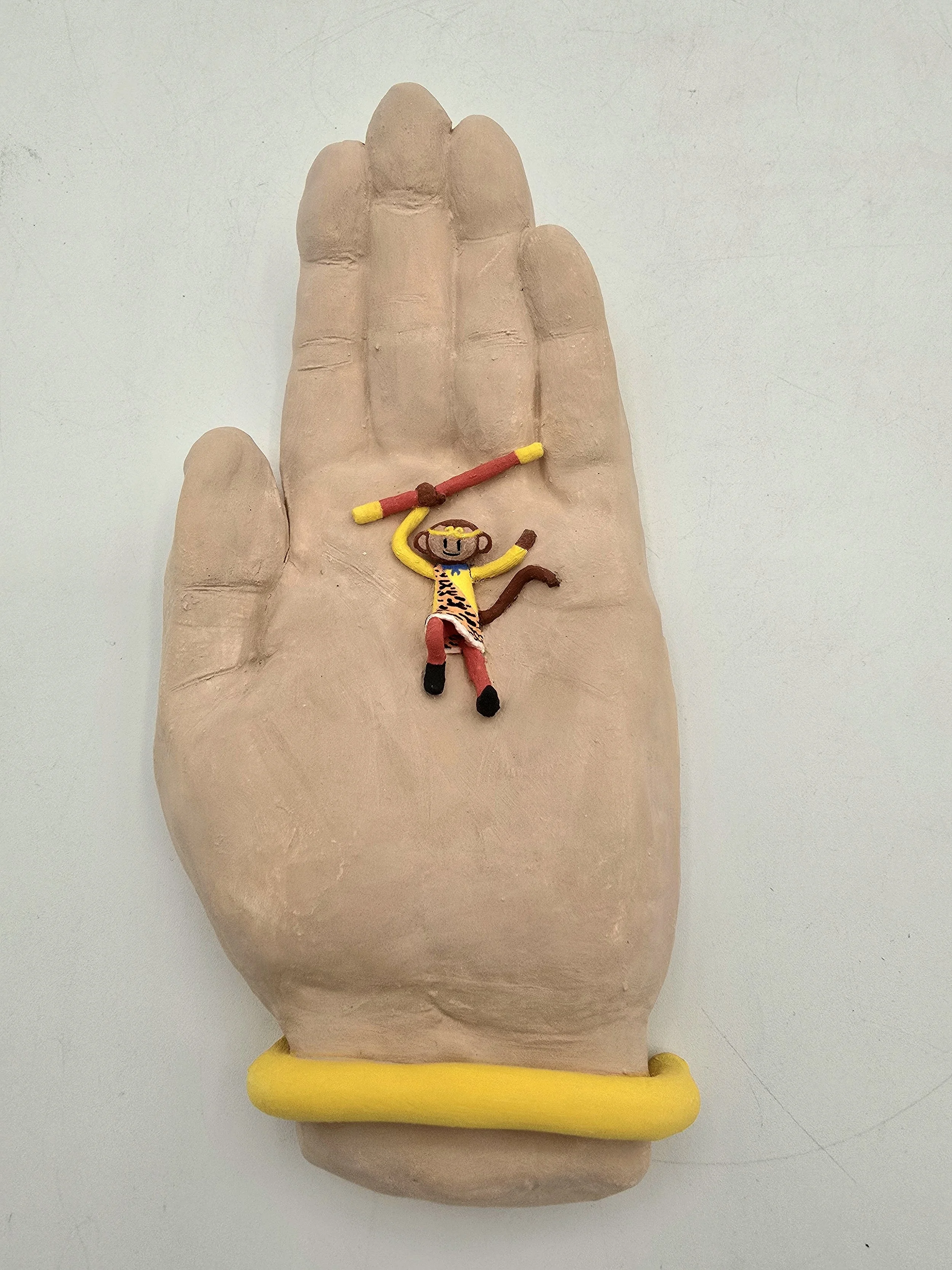 Monkey King in Buddha's Palm