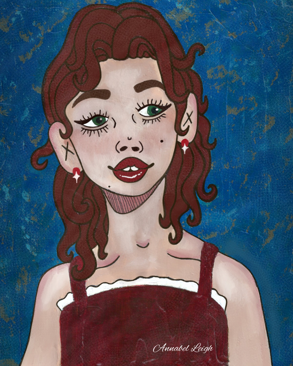 Girl in the Red Dress