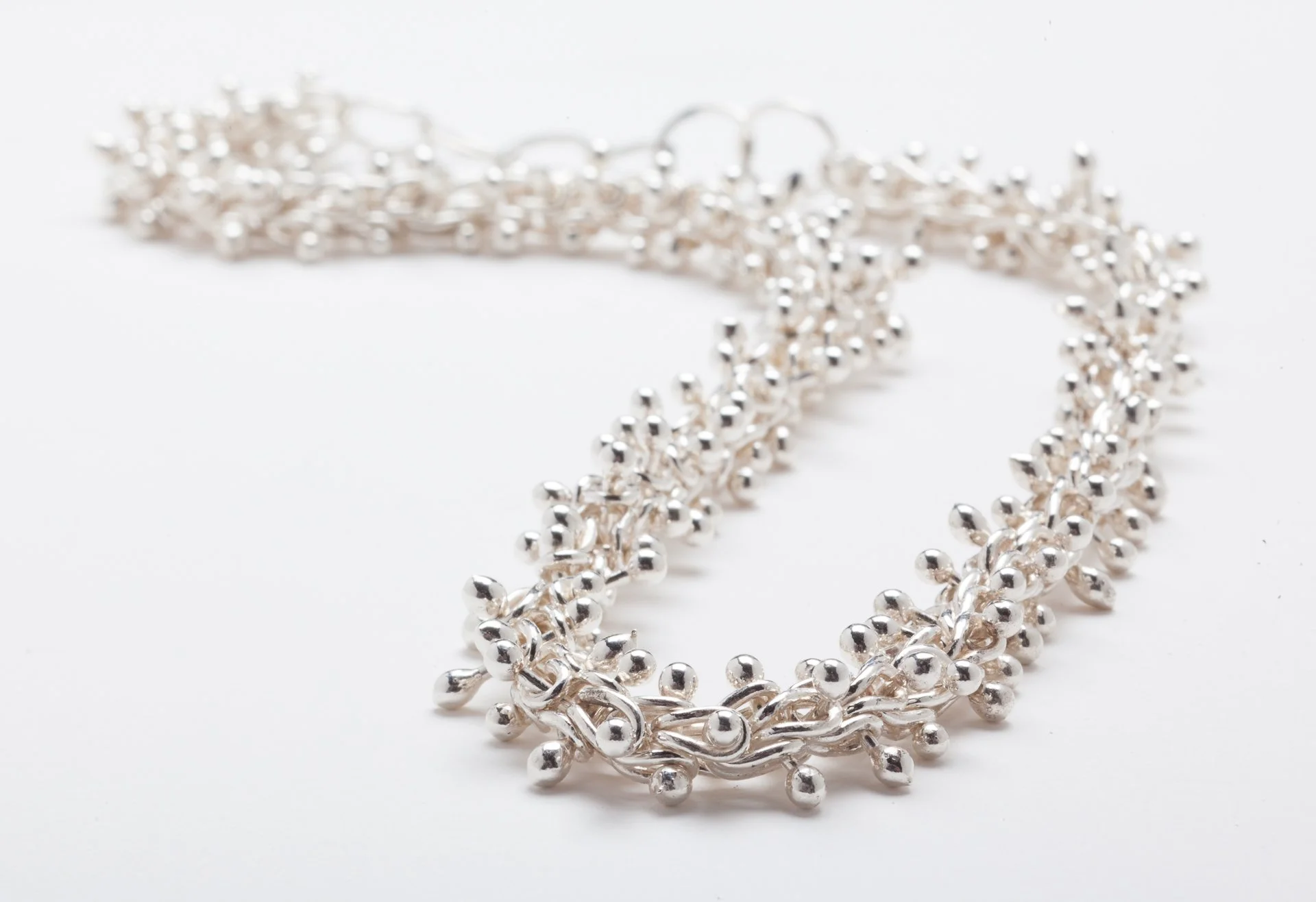 Fine silver necklace