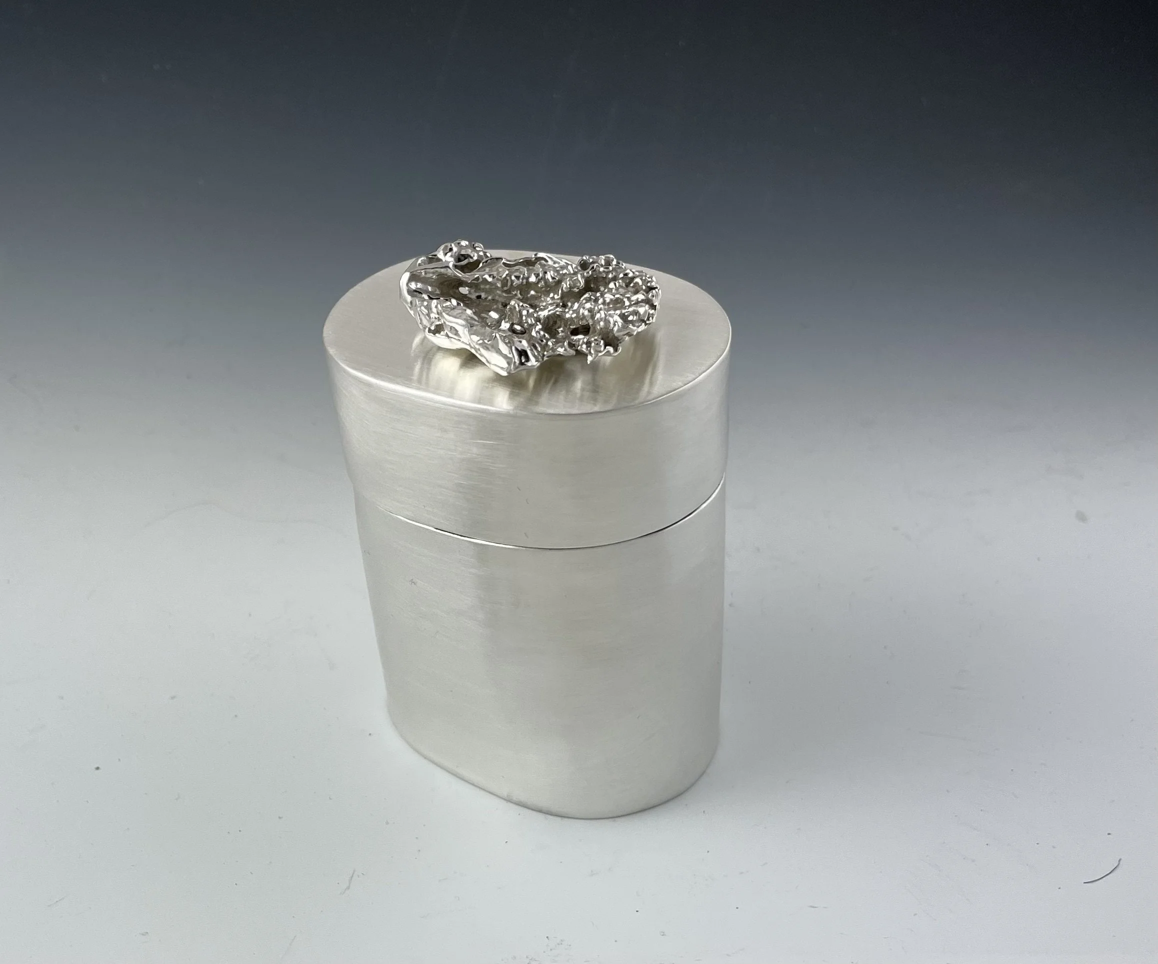 Sterling silver vessel