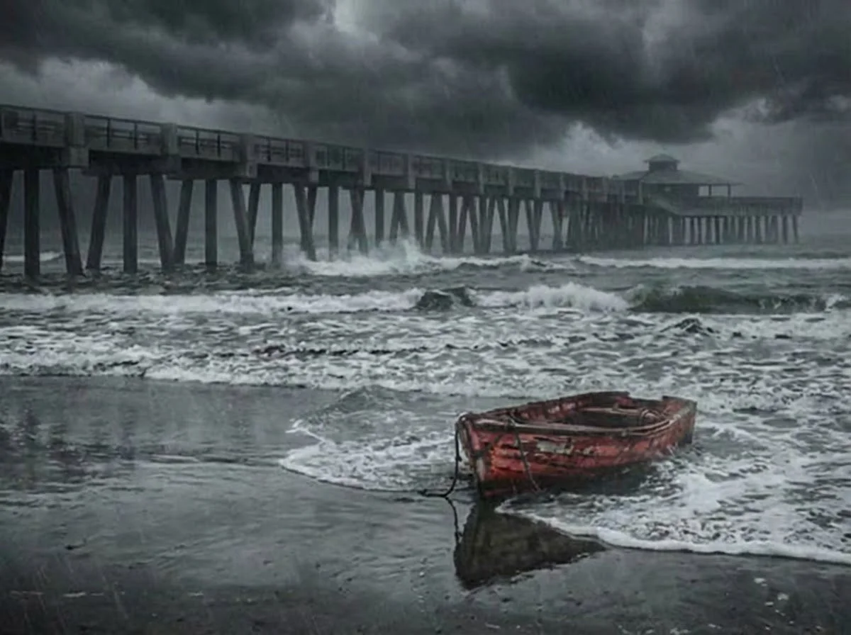 Red Rowboat on a Beach.jpg