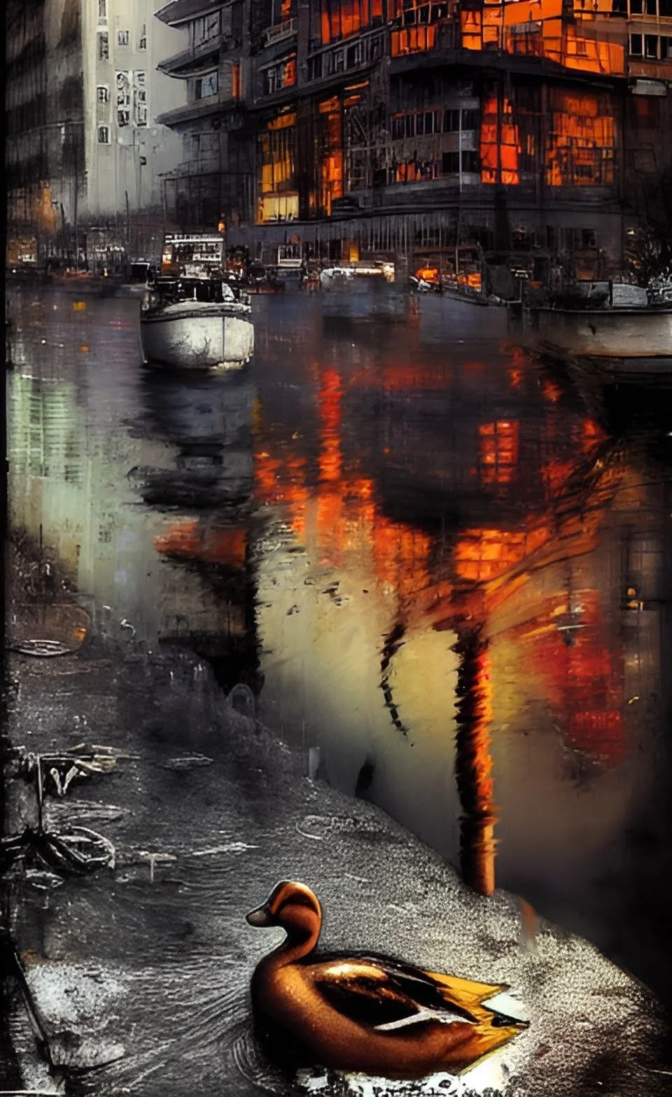 duck in oil in city.jpg