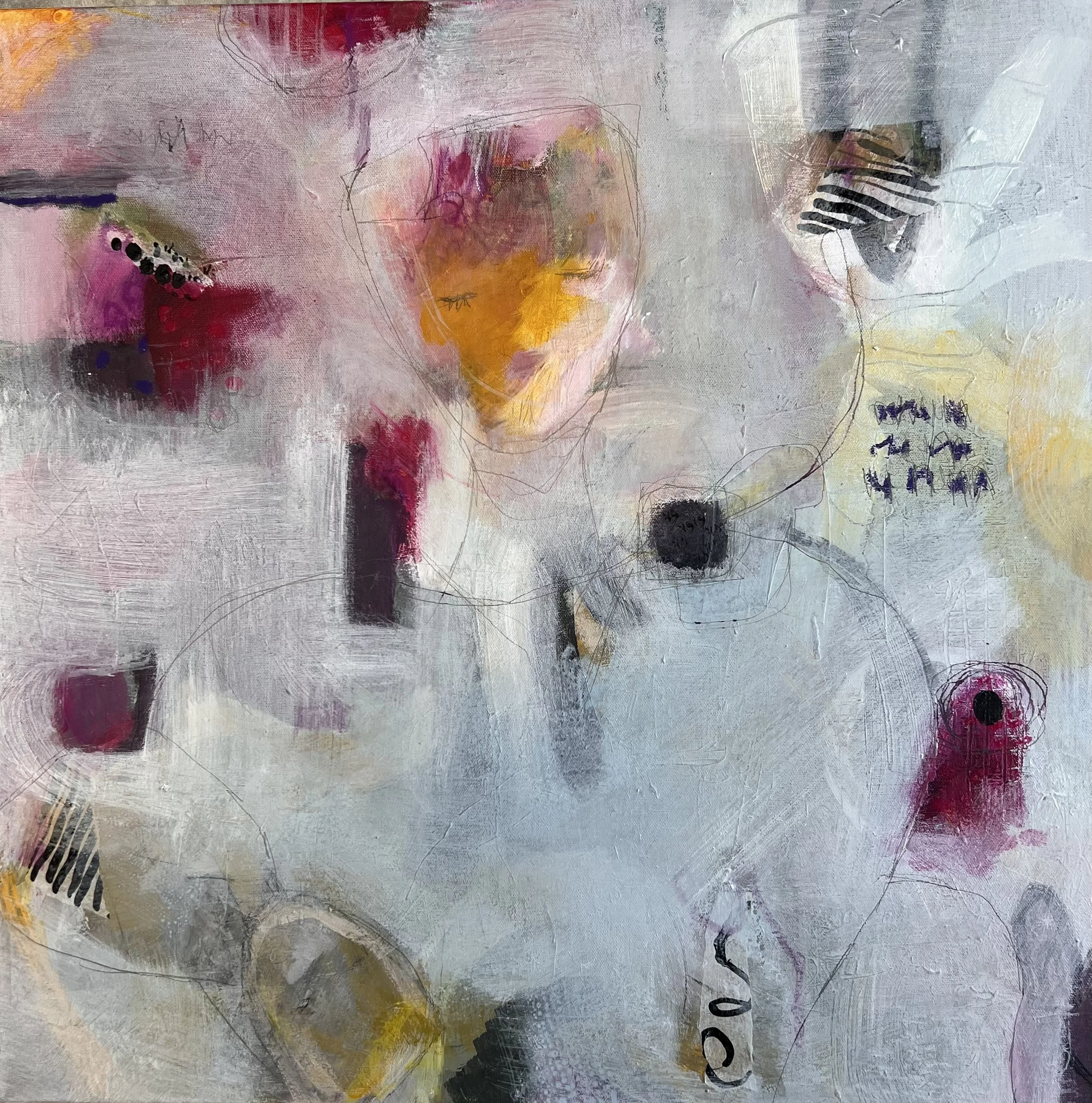 Where her silence holds color