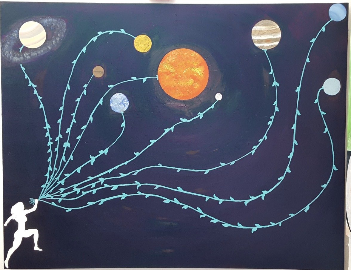 Celestial Bouquet - Sold to Brown University’s Exclusive Art Collection