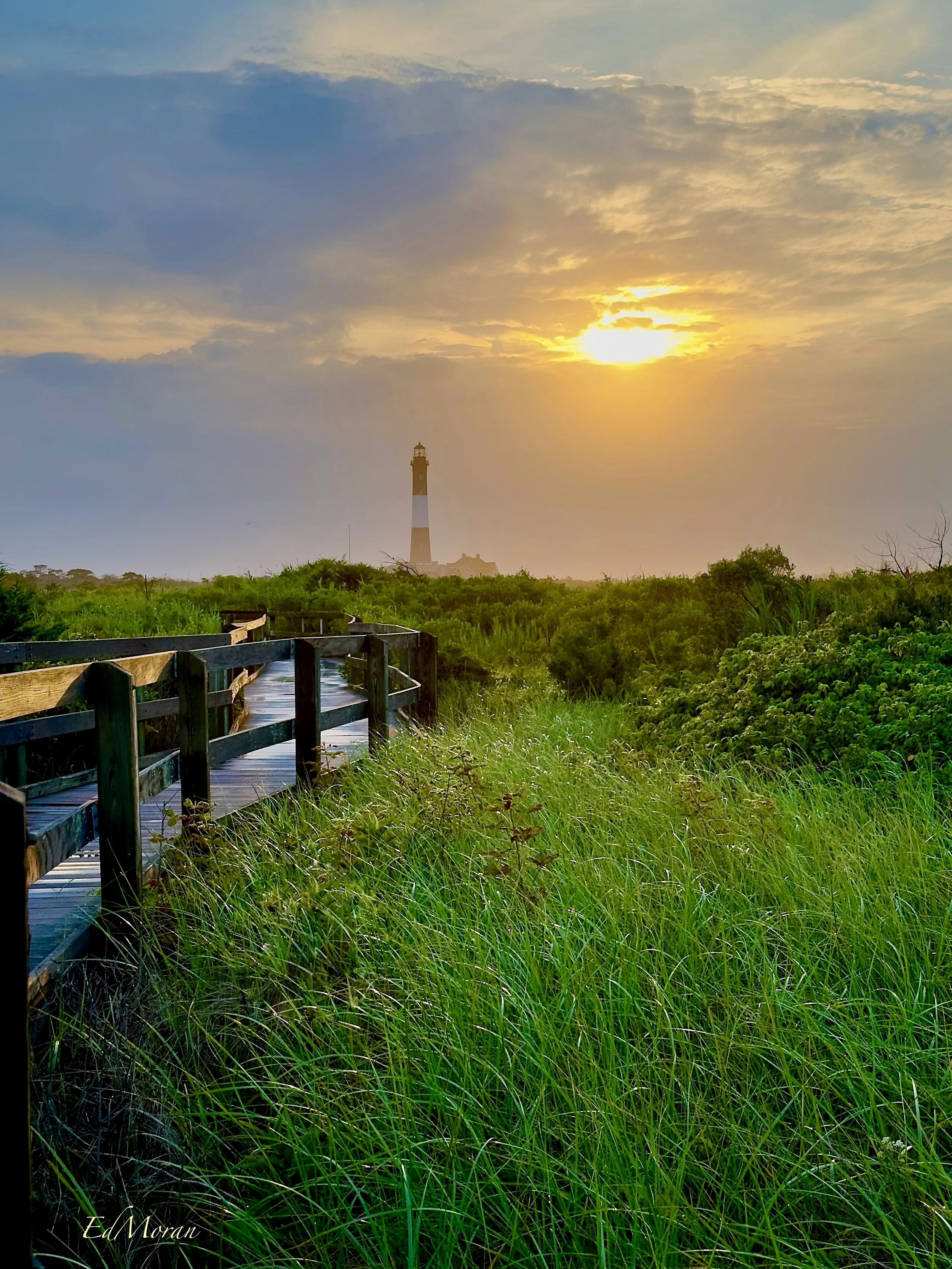 Lighthouse sunrise