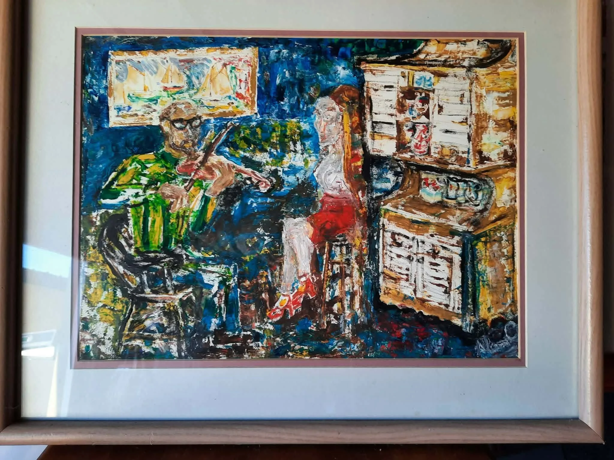 The violinist