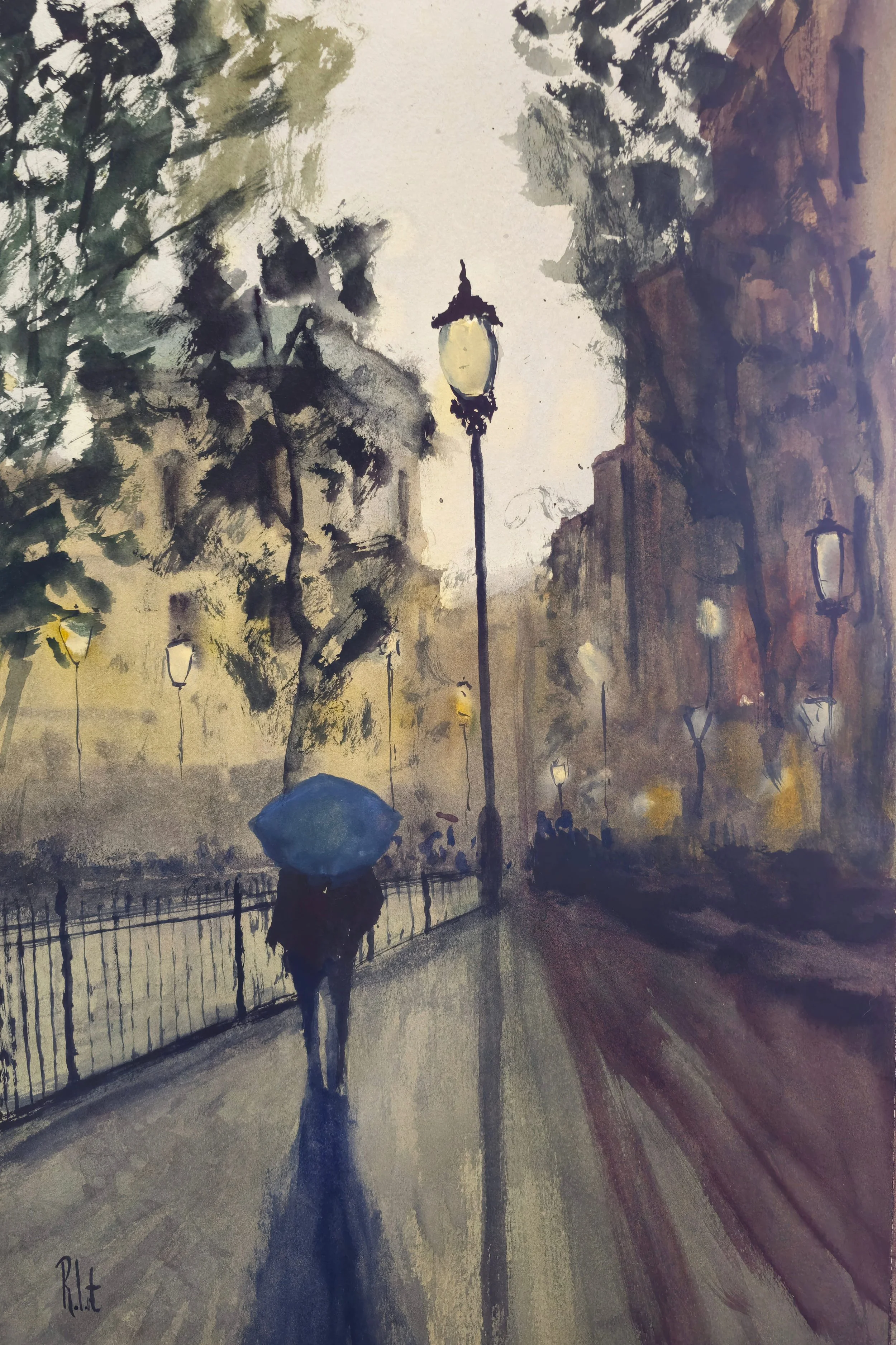  Strolling home