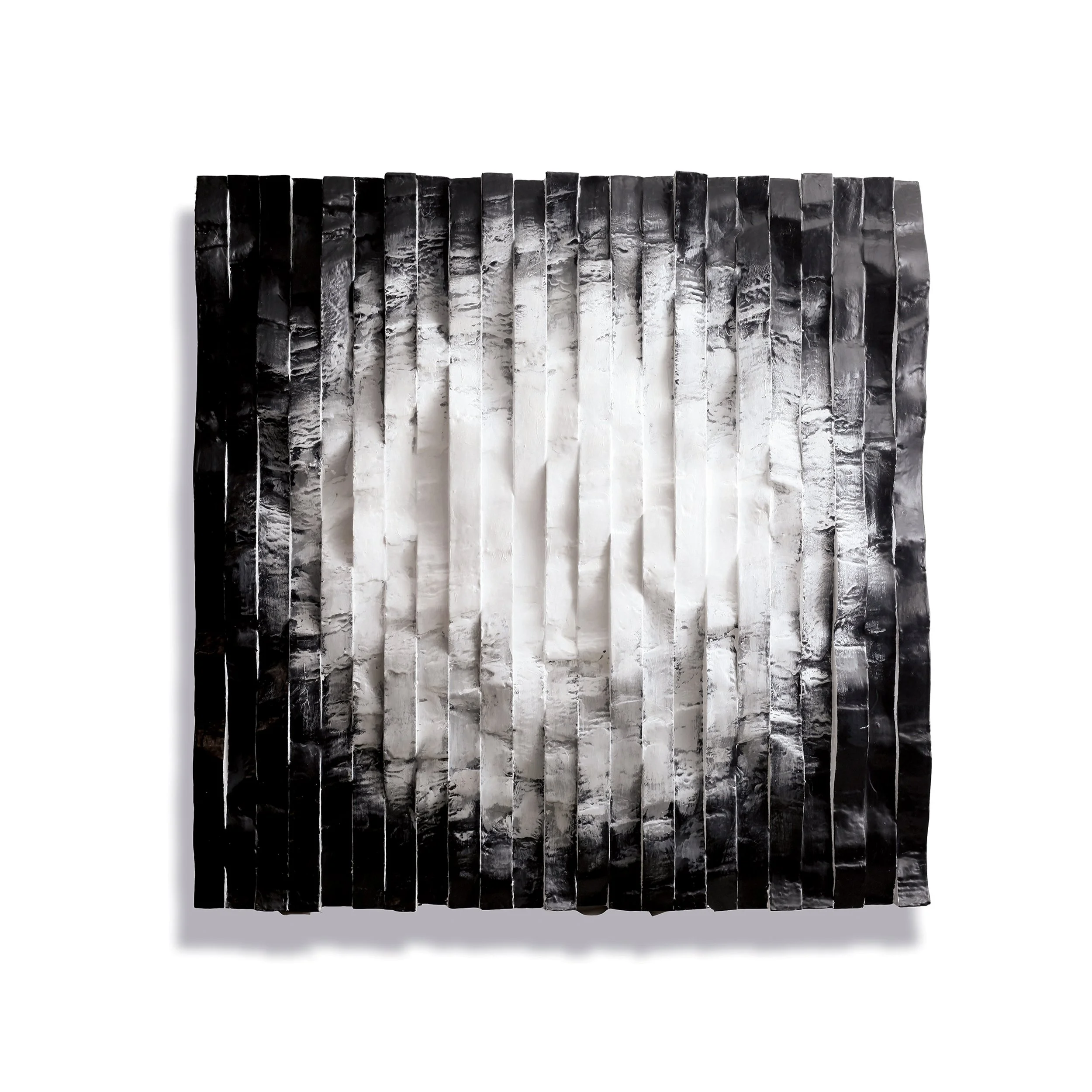 “Luna Glow” 2025, Sculpted Polystyrene, Fiberglass Resin Coating and Acrylic Paint 46”w x 48”h (116.84cm x 121.92cm) 25lbs (11.3398kilo)