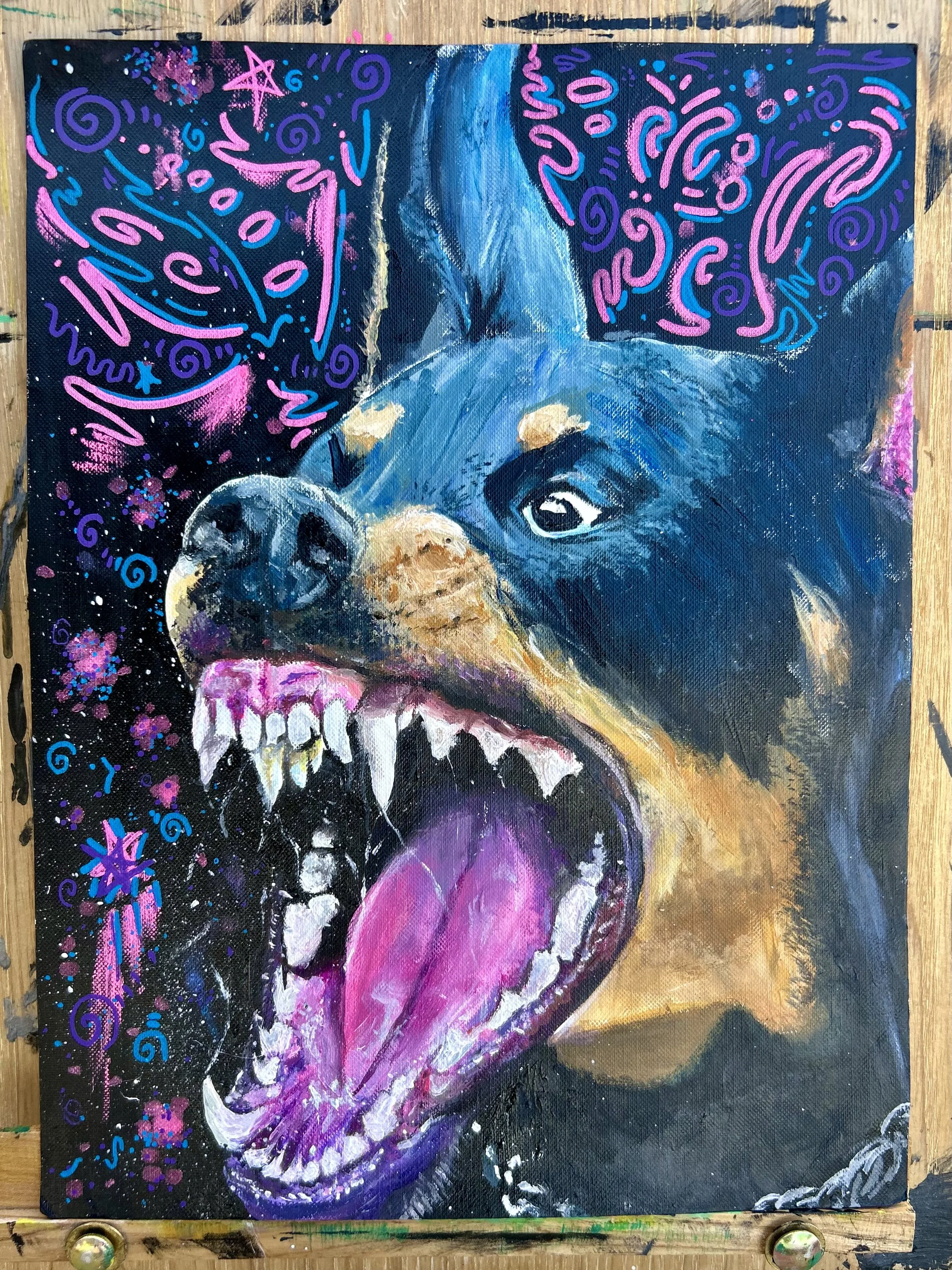  He don't bite