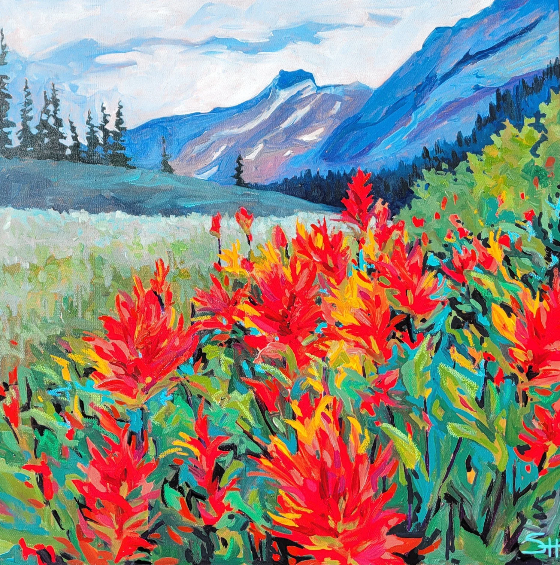  Wildfire bloom