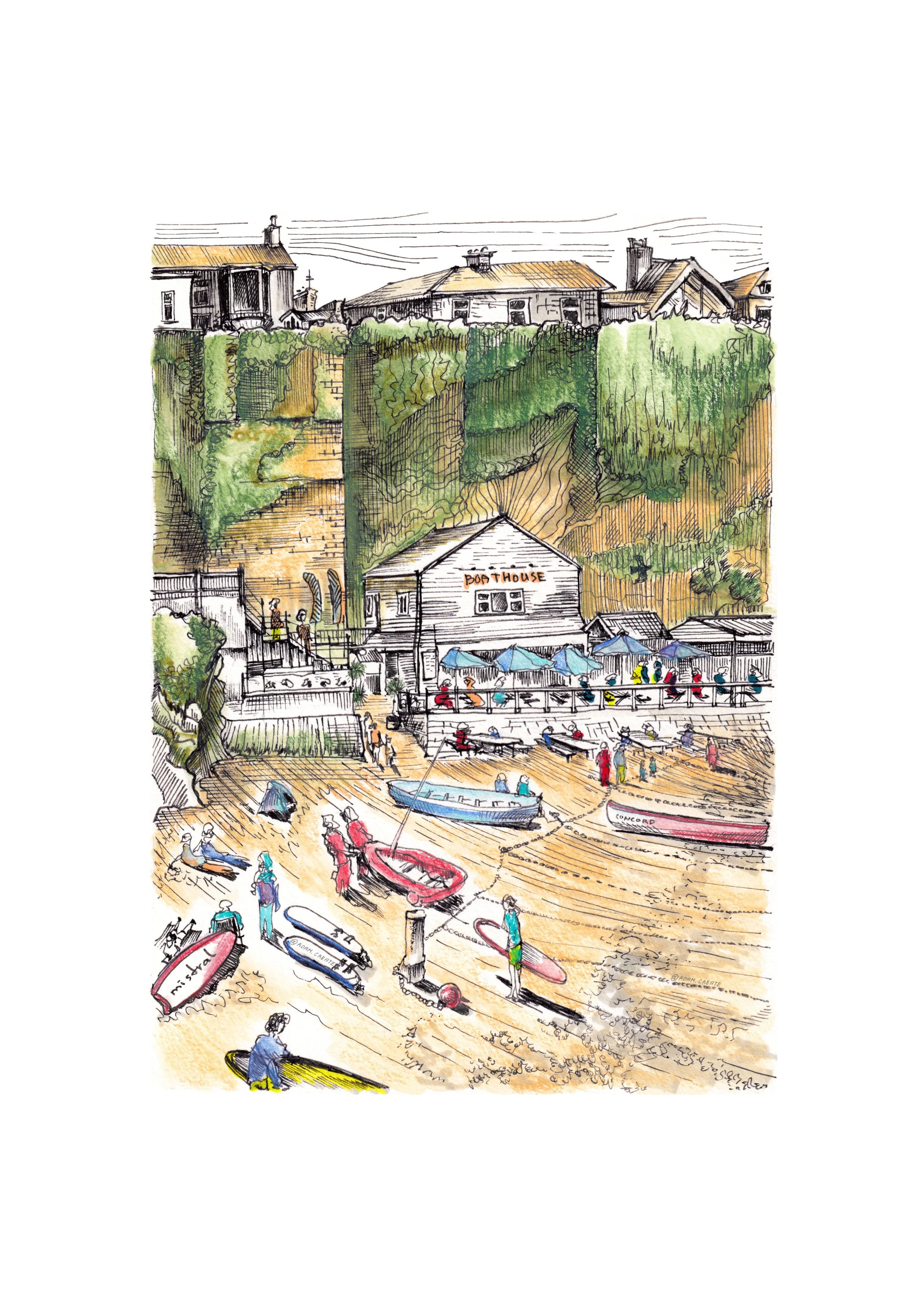 Harbour High at Low Tide