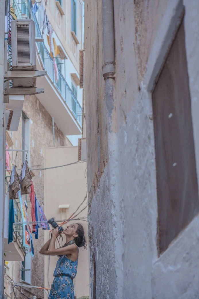 Chiara photographing in Italy.jpg