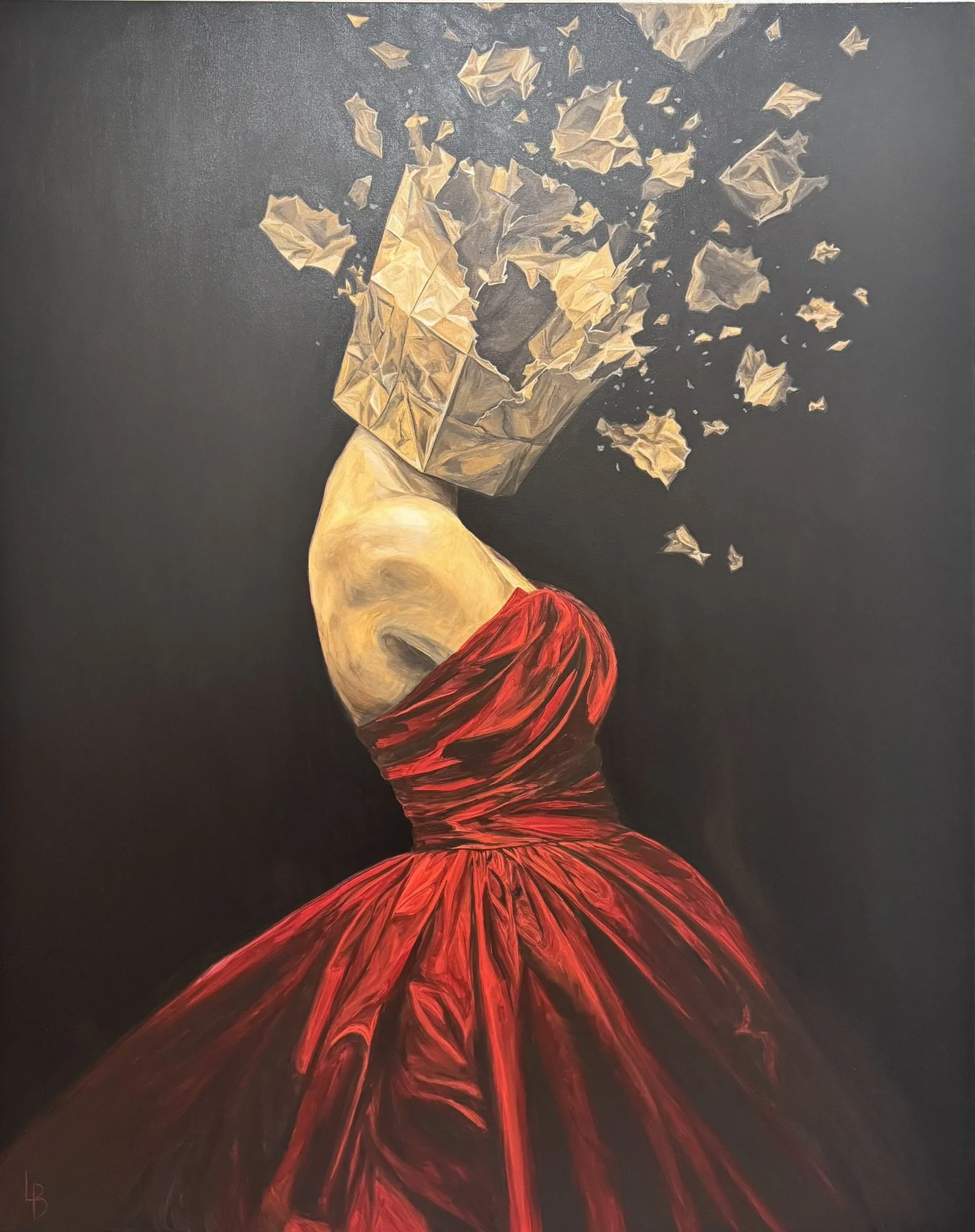 "Lady Bound" 48x60 in.
