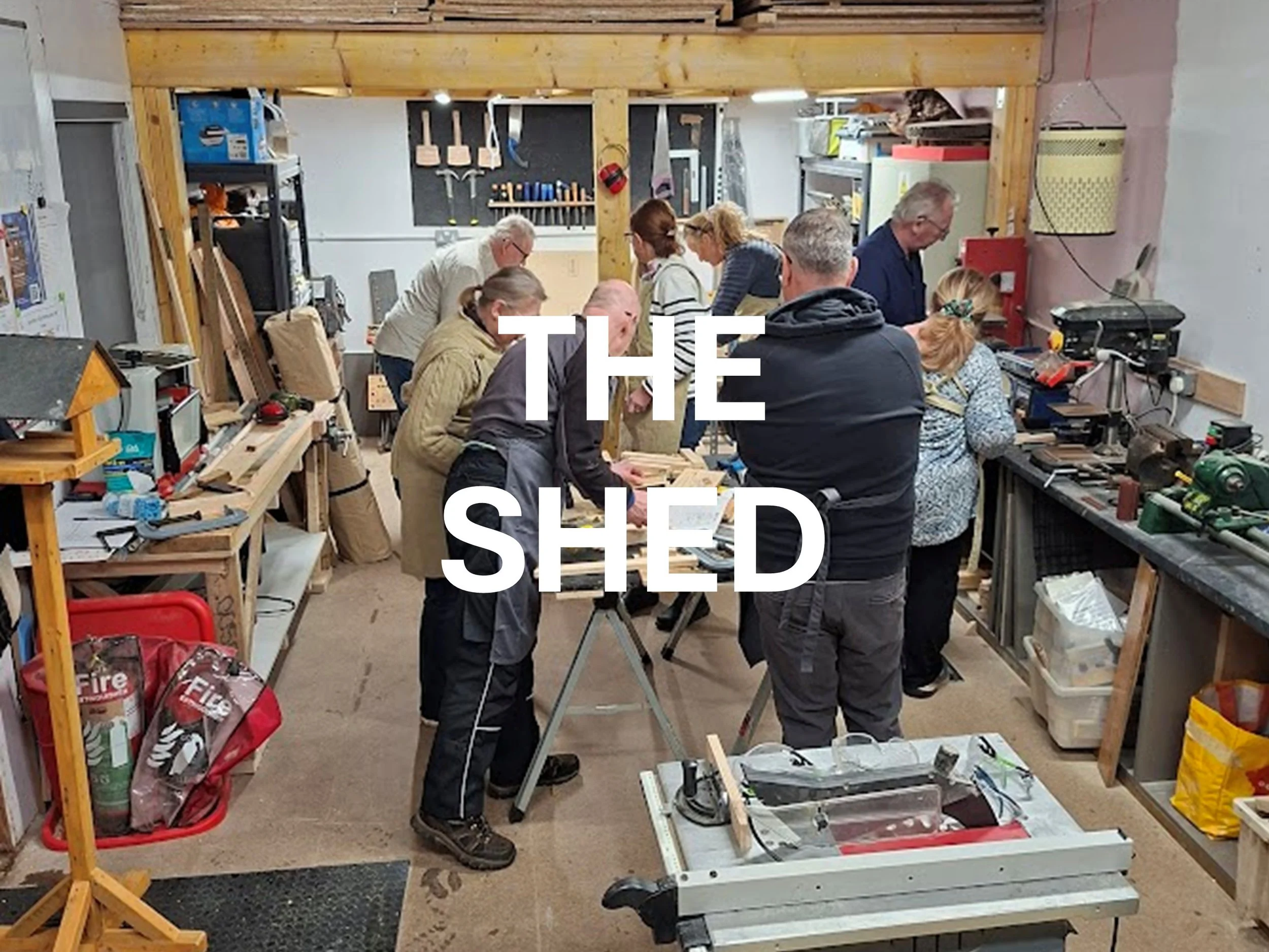 Stewarton Community Shed - fun with tools and friendship