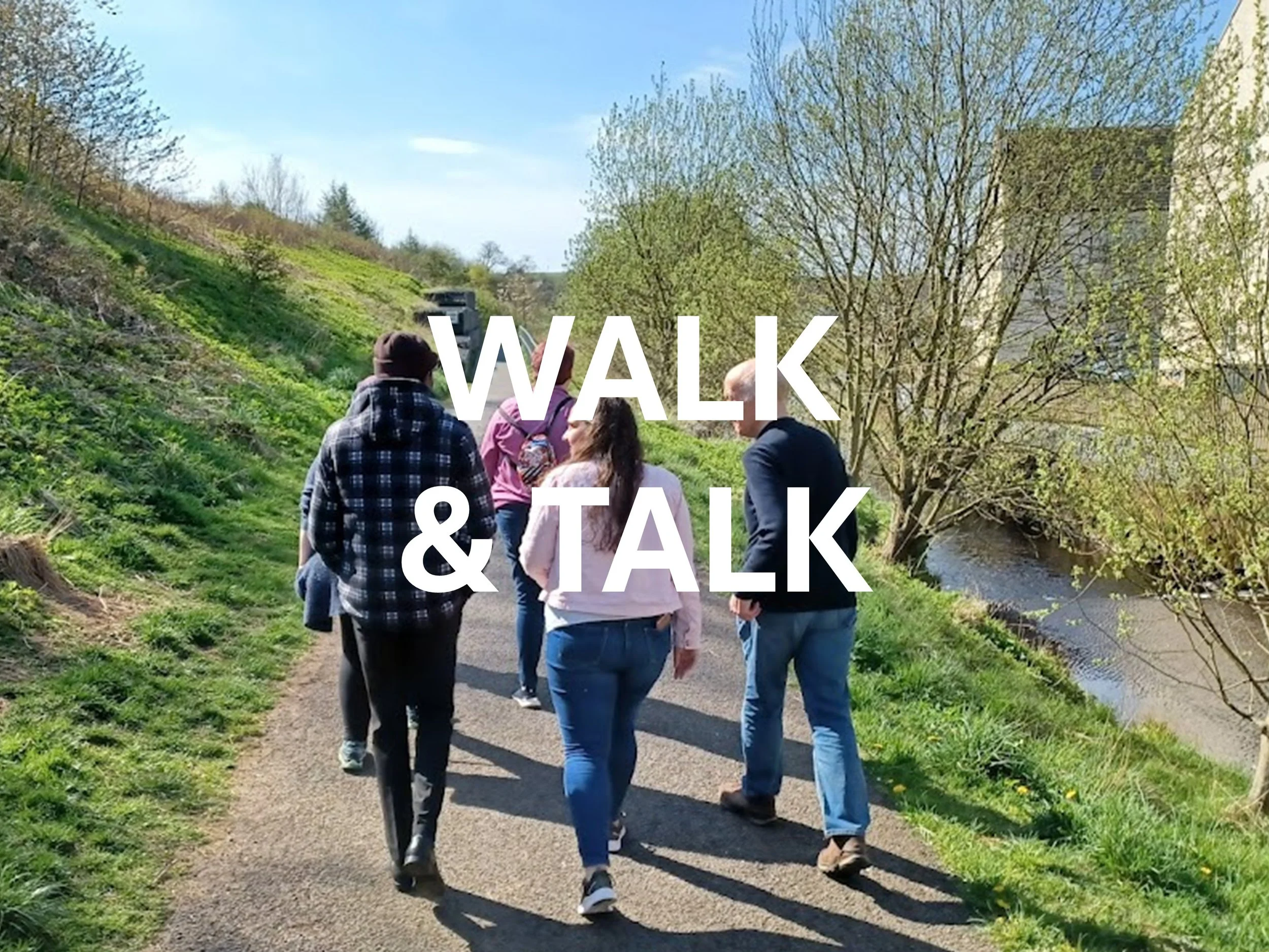 A short walk and a cuppa at the end